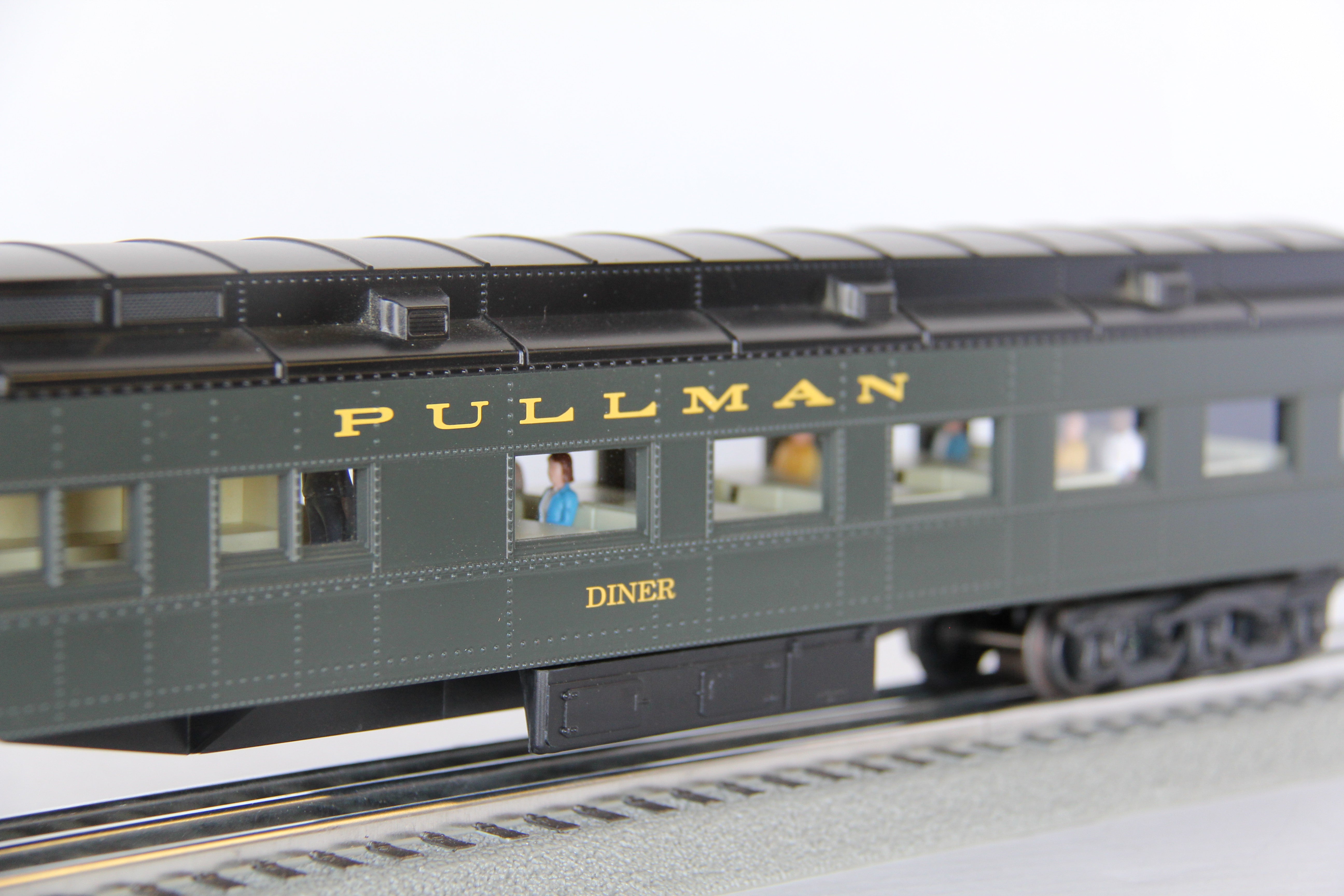 K Line K4400-0328 Pullman Heavyweight Three Passenger Car Set-Second hand-M3832