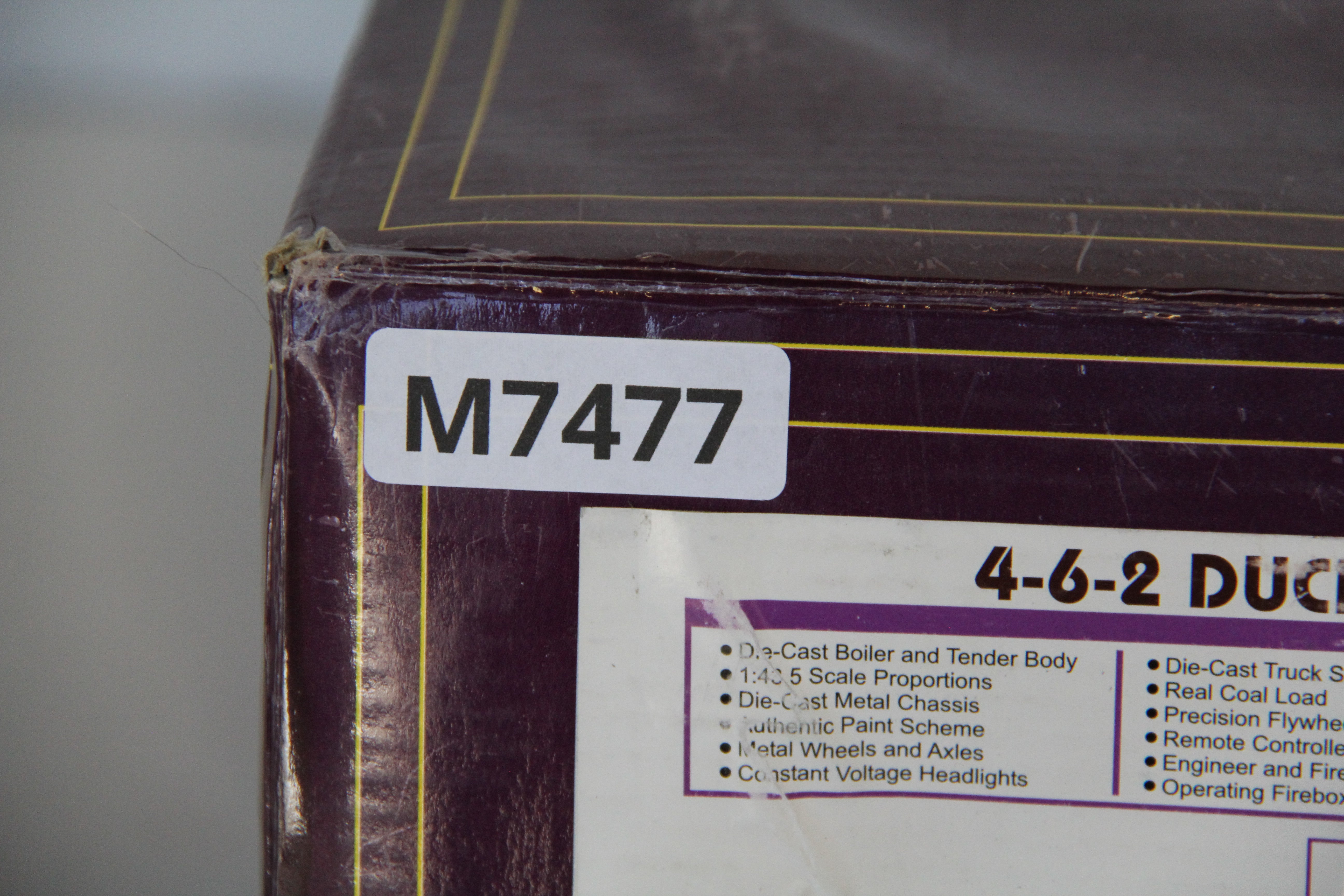 MTH 20-3369-1 British Railways Duchess of Abercorn Steam Engine #46234-Second hand-M7477 - MrMuffin'sTrains