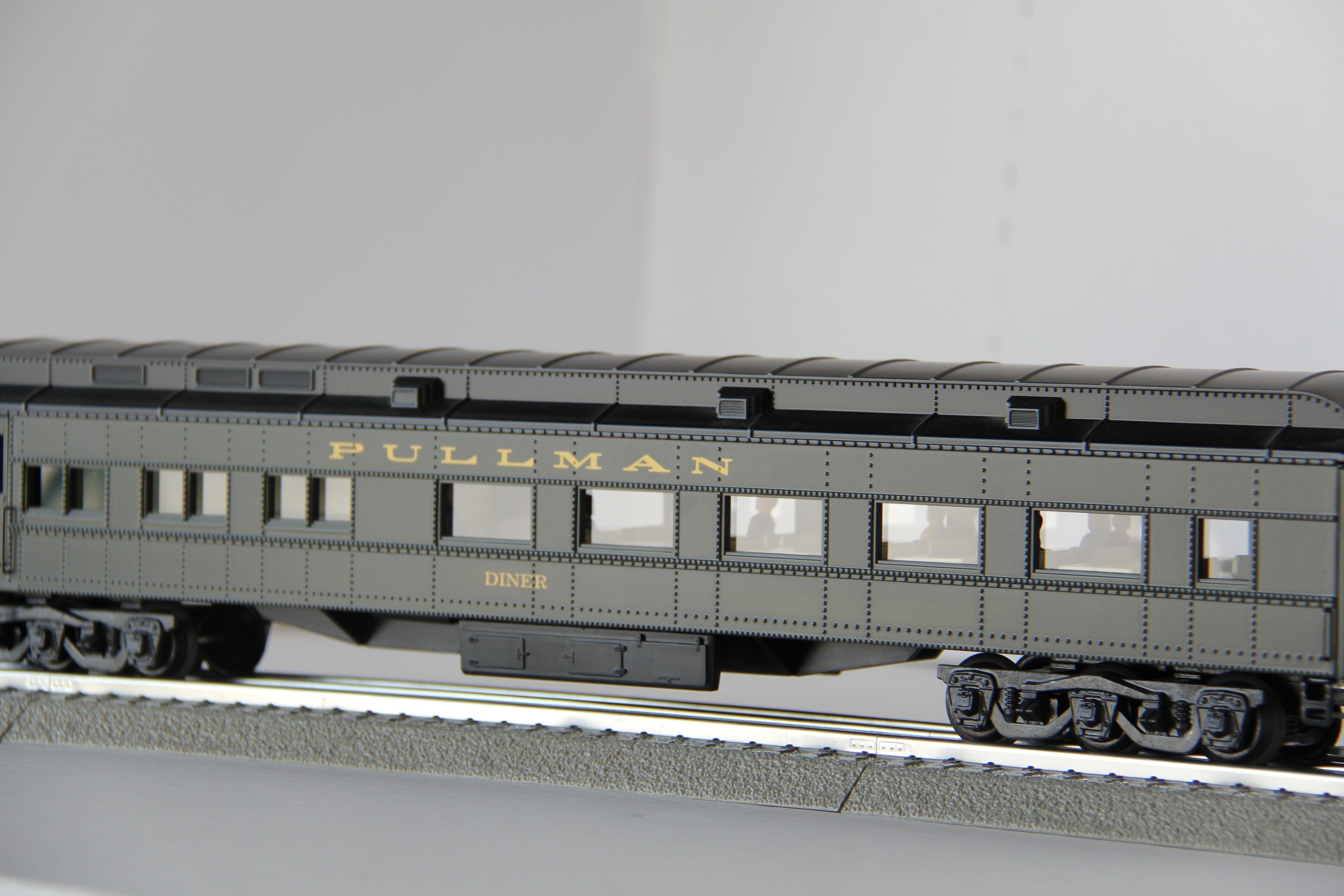 K Line K4400-0328 Pullman Heavyweight Three Passenger Car Set-Second hand-M3832