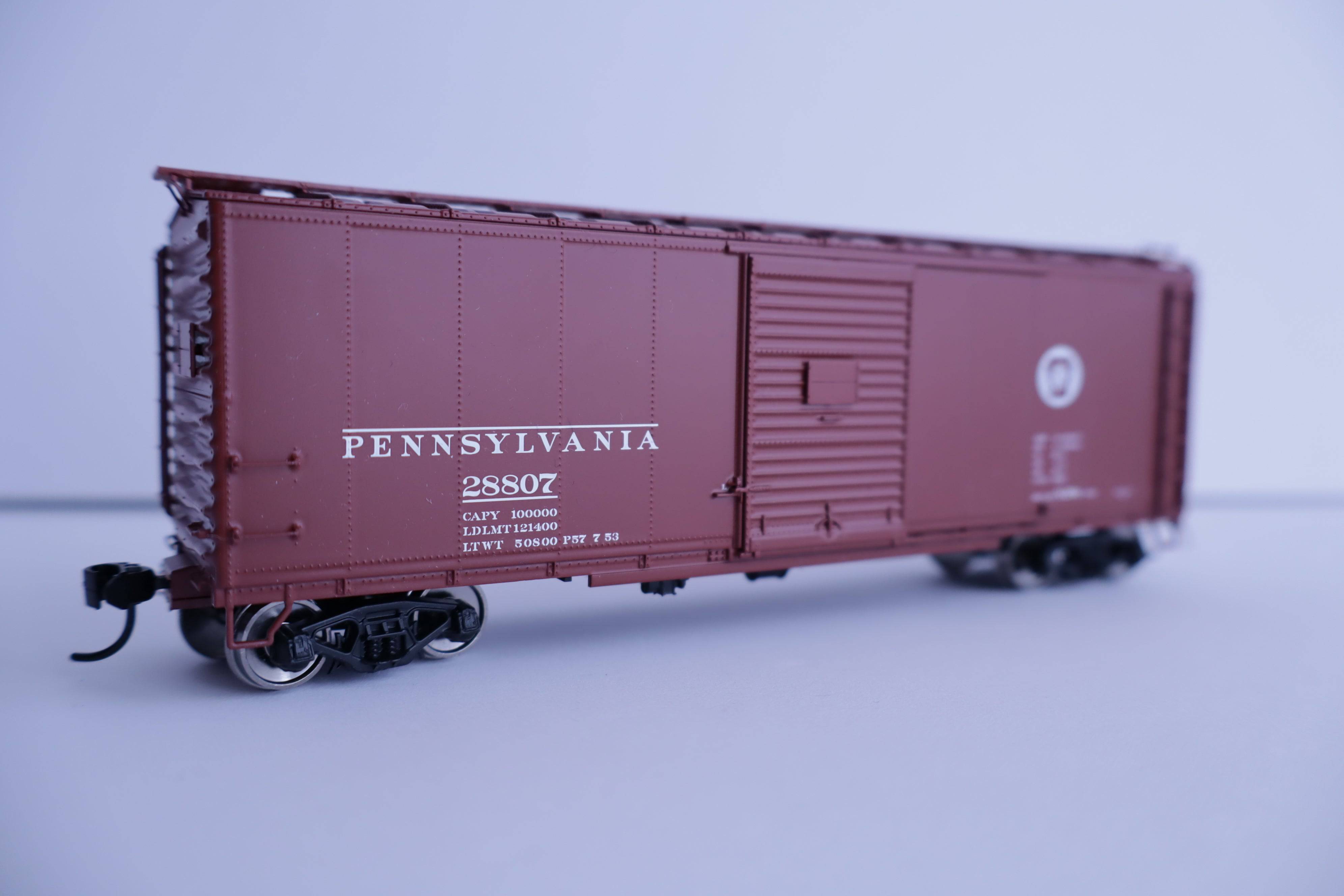 Walthers HO 920-102305 - Proto - 40' X29B Boxcar "Pennsylvania" #30902 (1950s, Circle Keystone)