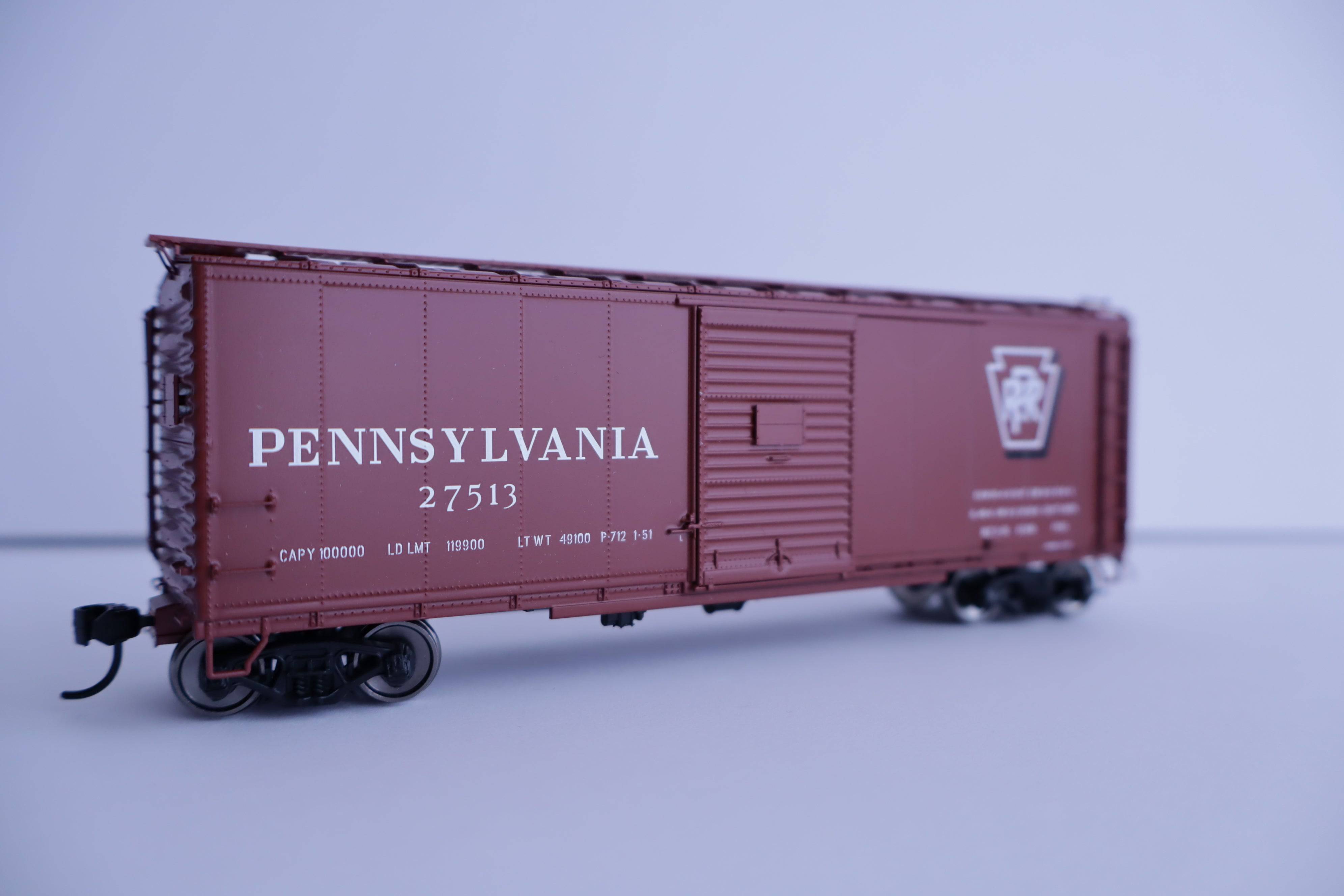 Walthers HO 920-102308 - Proto - 40' X29B Boxcar "Pennsylvania" #28401 (Shadow Keystone Script)