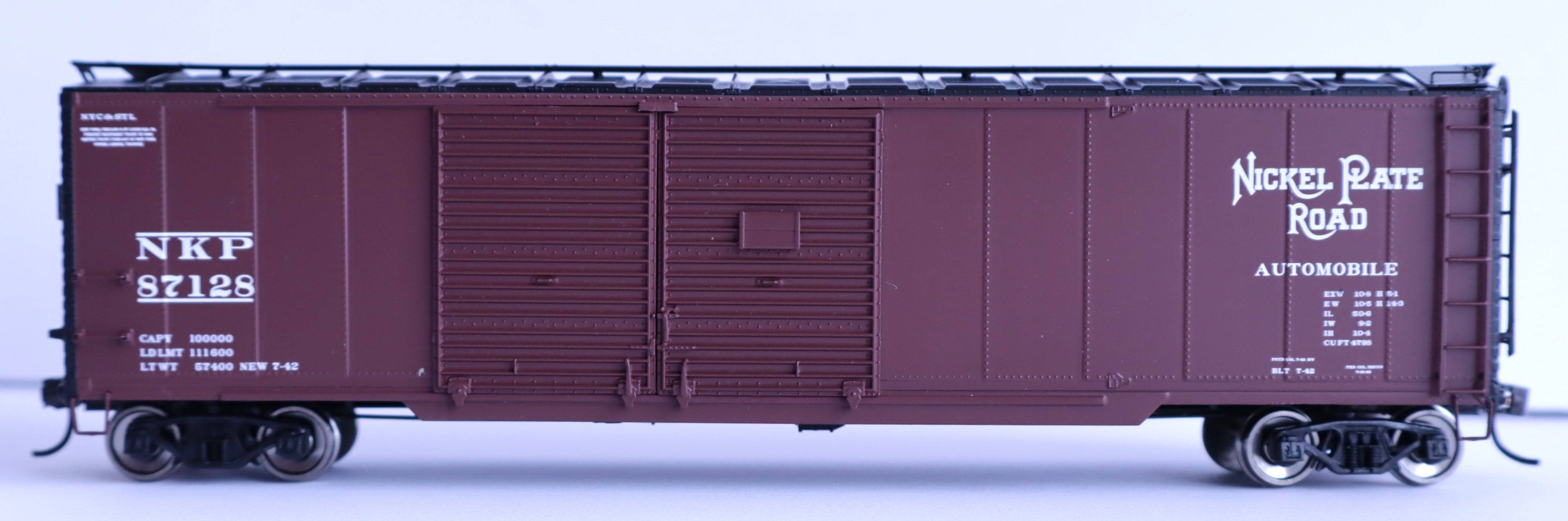 Walthers HO 920-101677 - Proto - 50' AAR Double-Door Boxcar "Nickle Plate Road" #87166