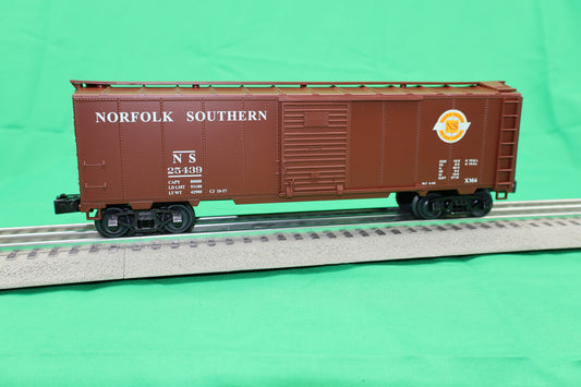 Lionel 2442281 - Steel Side Box Car "Norfolk Southern" #25439 - MrMuffin'sTrains