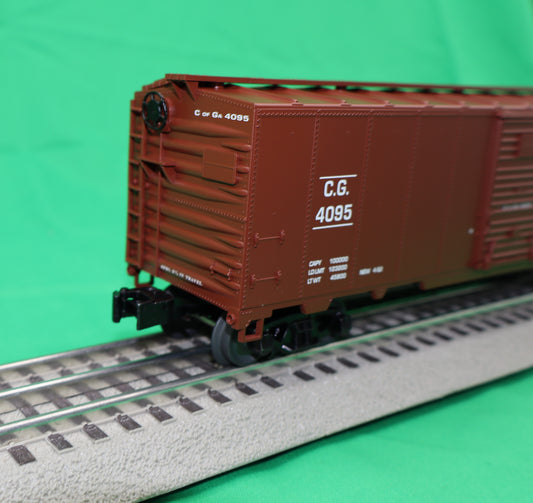 Lionel 2442271 - Steel Side Box Car "Central of Georgia" #4095 - MrMuffin'sTrains