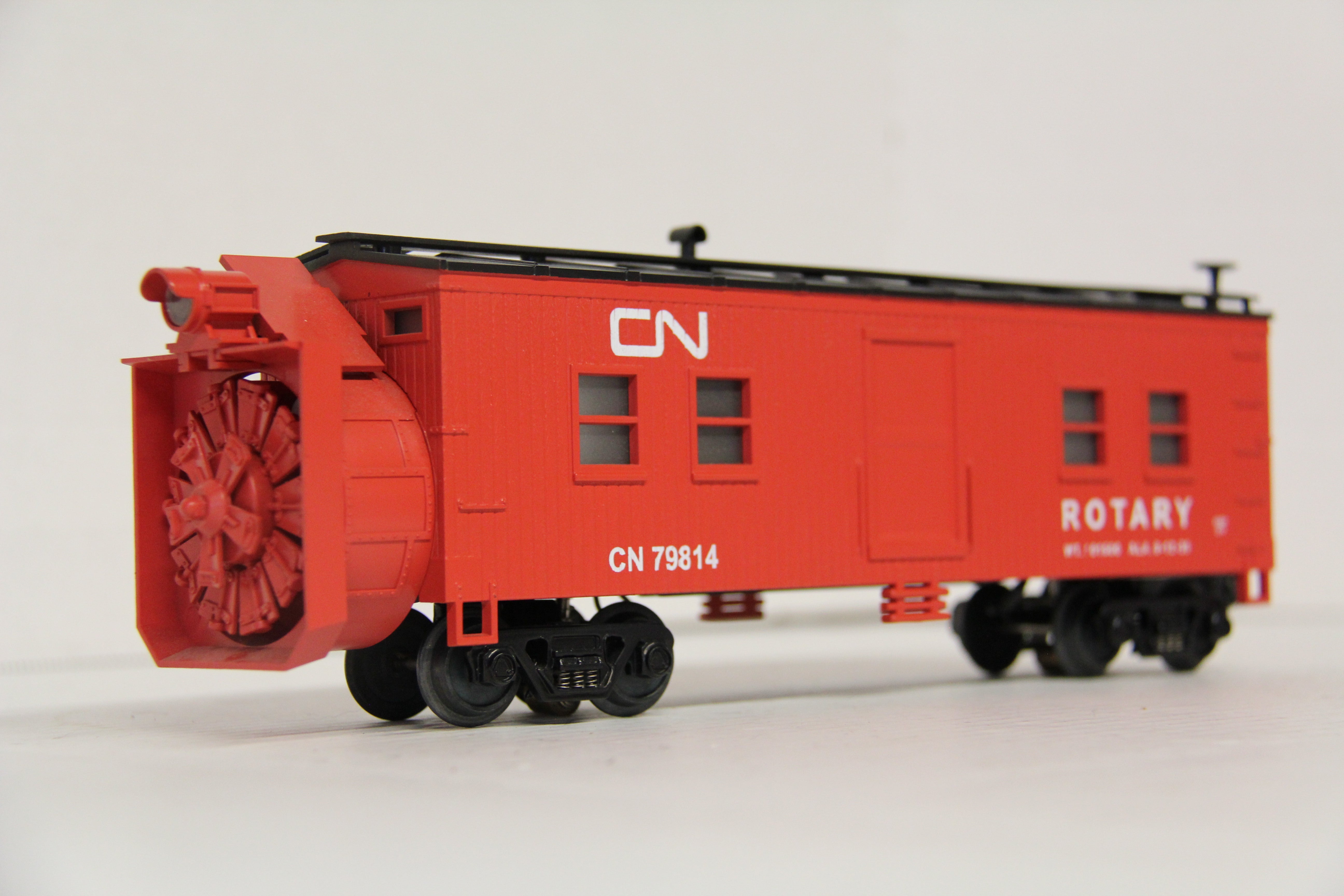 Rail King 30-7922 Canadian National Rotary Snow Plow-Second hand-M6191