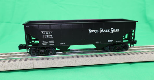 Lionel 2442329 - 2-Bay AAR Hopper Car "Nickel Plate Road" #33737 - MrMuffin'sTrains