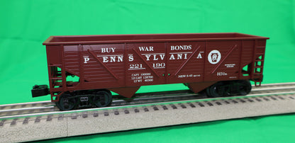 Lionel 2442100 - Composite 2-Bay Hopper "Pennsylvania" (3-Car) Set #1 - MrMuffin'sTrains