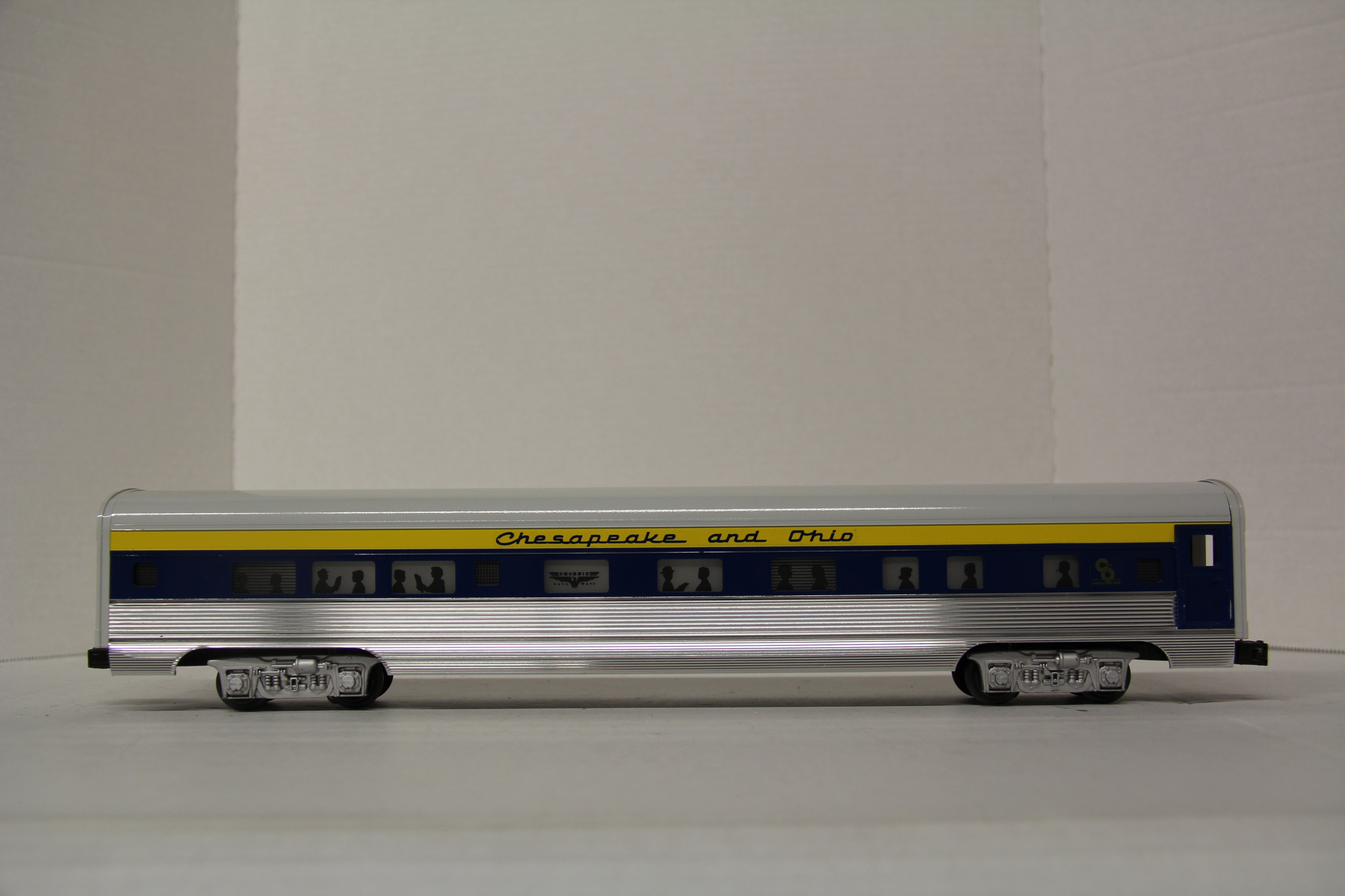 Phoenix Railways Chesapeake & Ohio 18" Passenger Set-Second hand-M6195