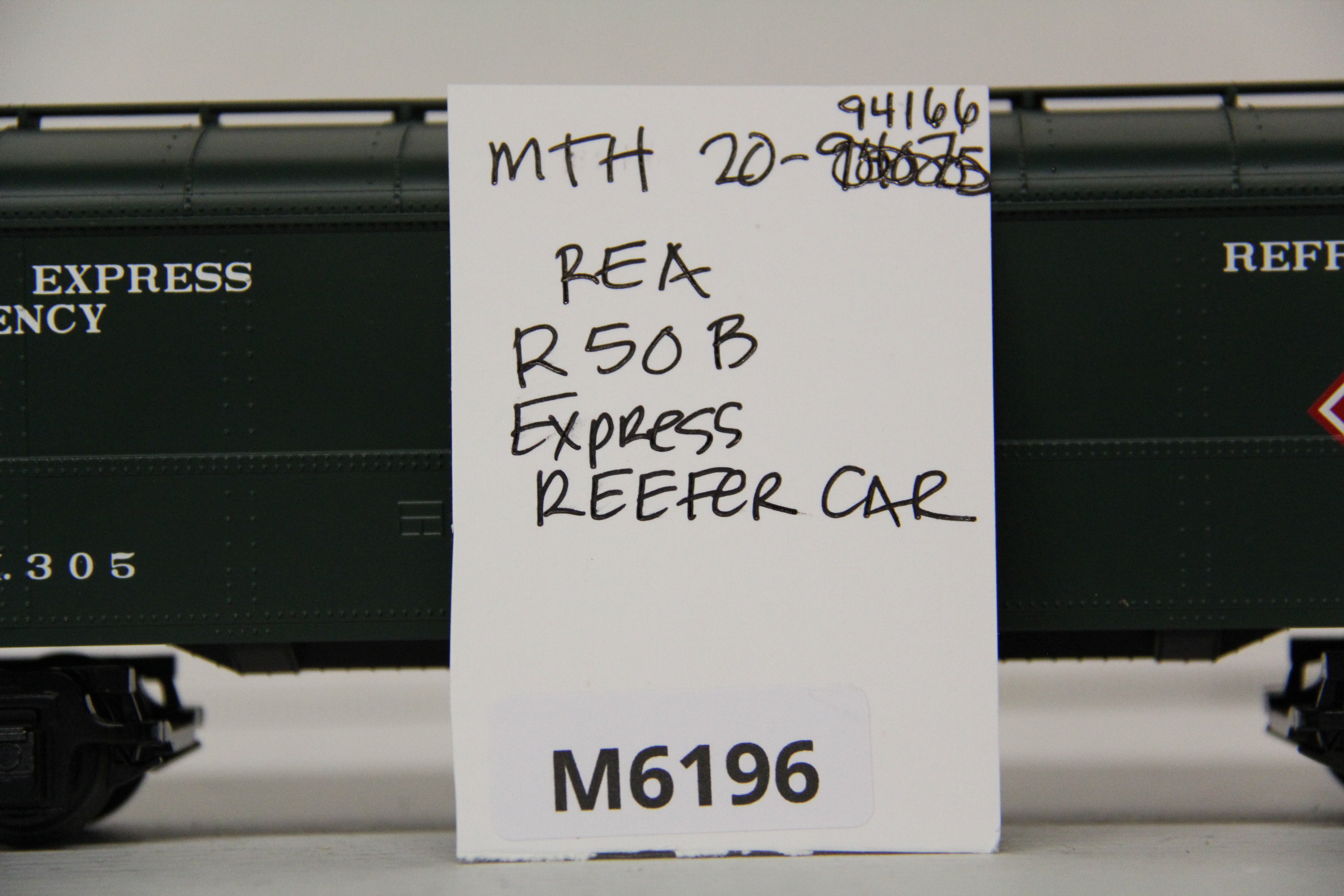 MTH 20-94166 REA R50B Express Reefer Car-Second hand-M6196