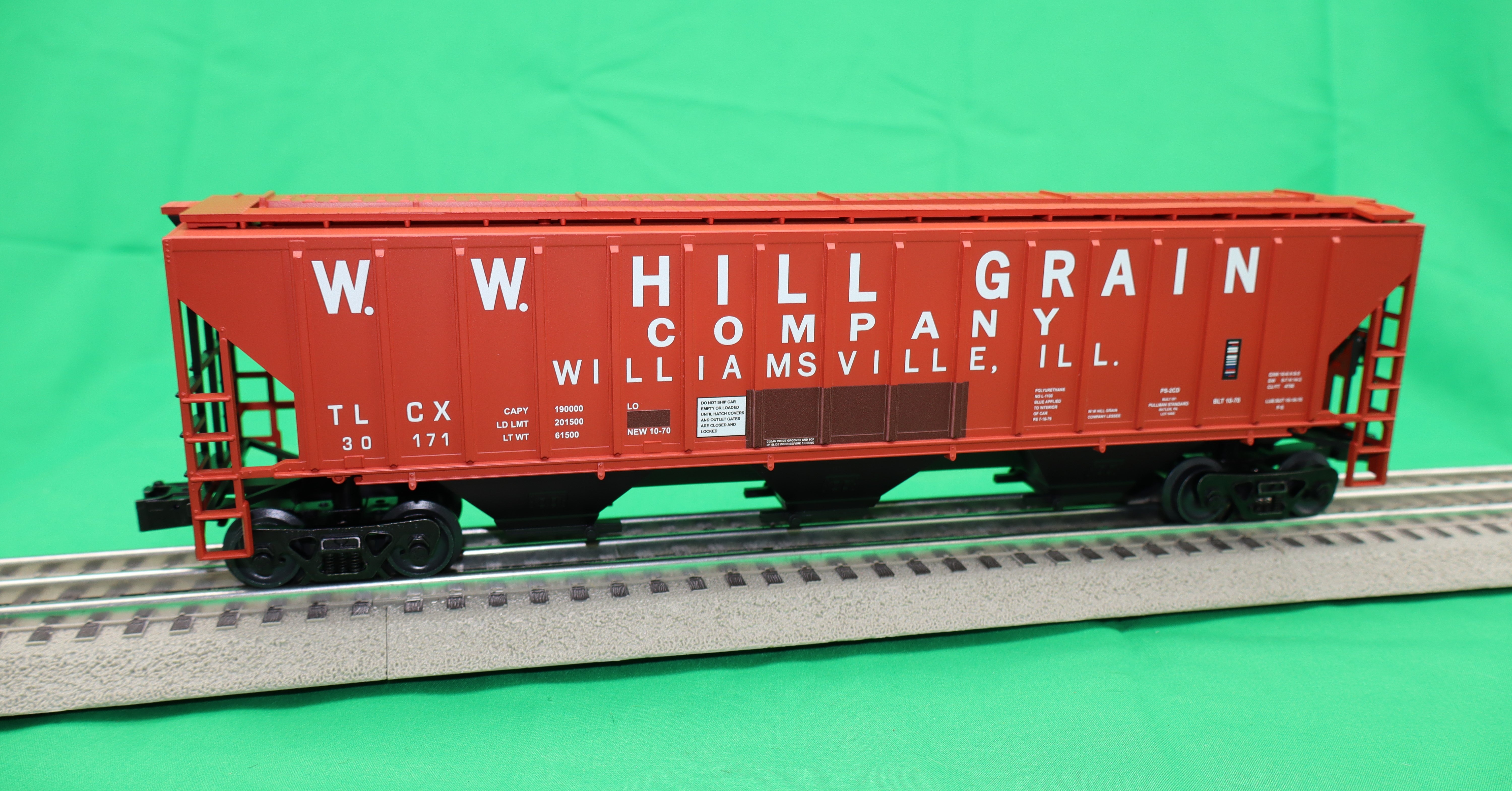 Lionel 2442140 - PS-2CD Covered Hopper "CO-OP" (3-Car) Set #2