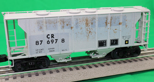 Lionel 2426631 - PS-2 Covered Hopper Car "Conrail" #876978 (Rusty but Trusty) - MrMuffin'sTrains