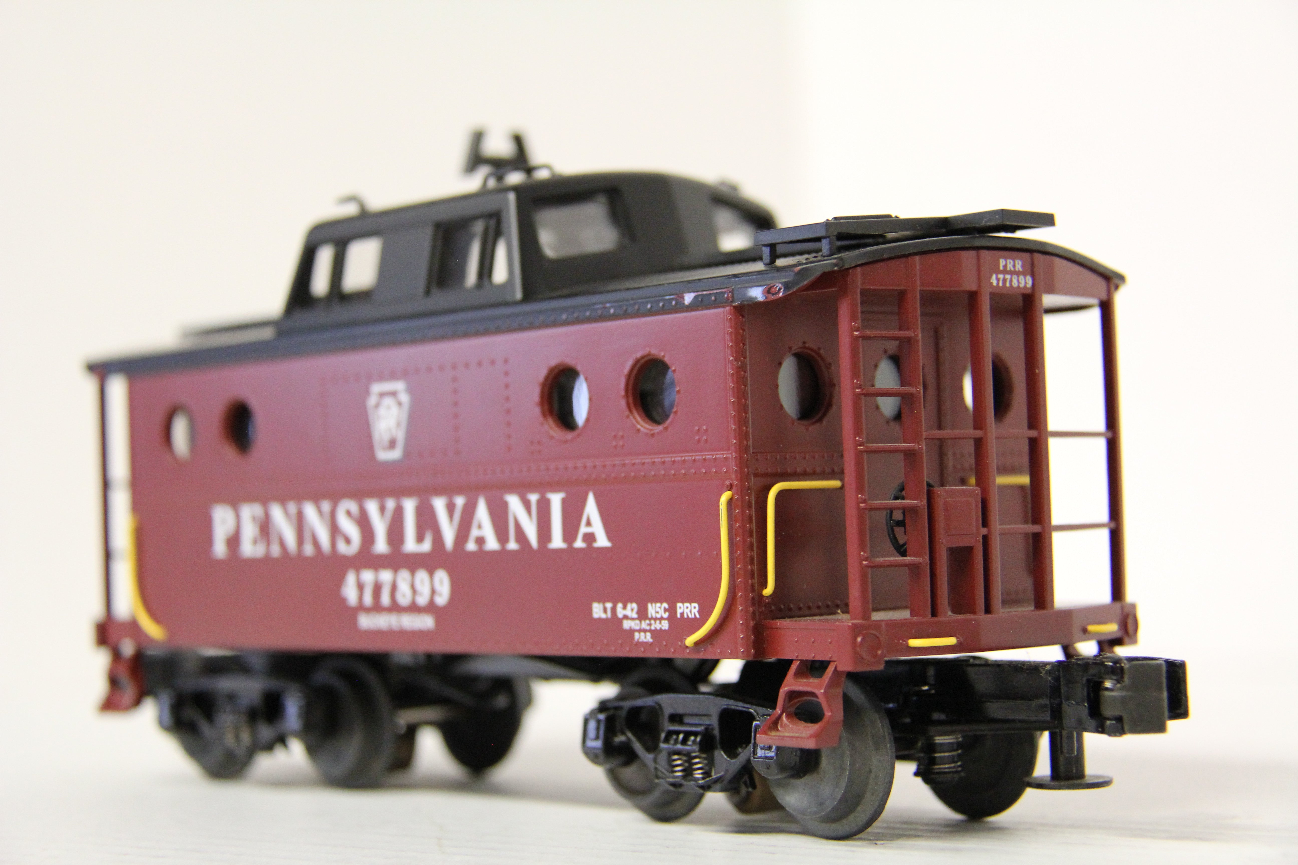 Rail King Pennsylvania N5C Lighted Caboose #477899-Second hand-M6202
