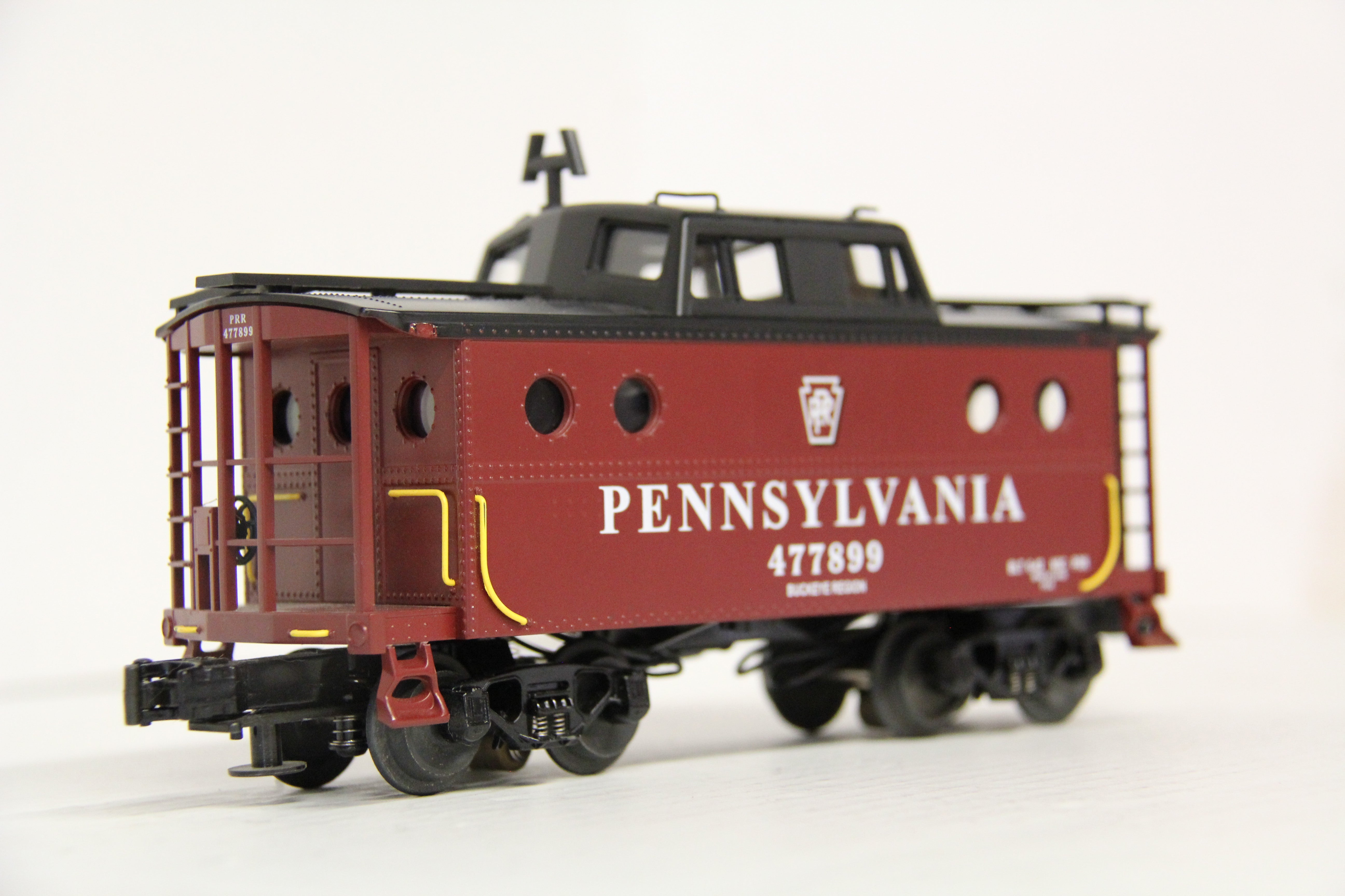 Rail King Pennsylvania N5C Lighted Caboose #477899-Second hand-M6202