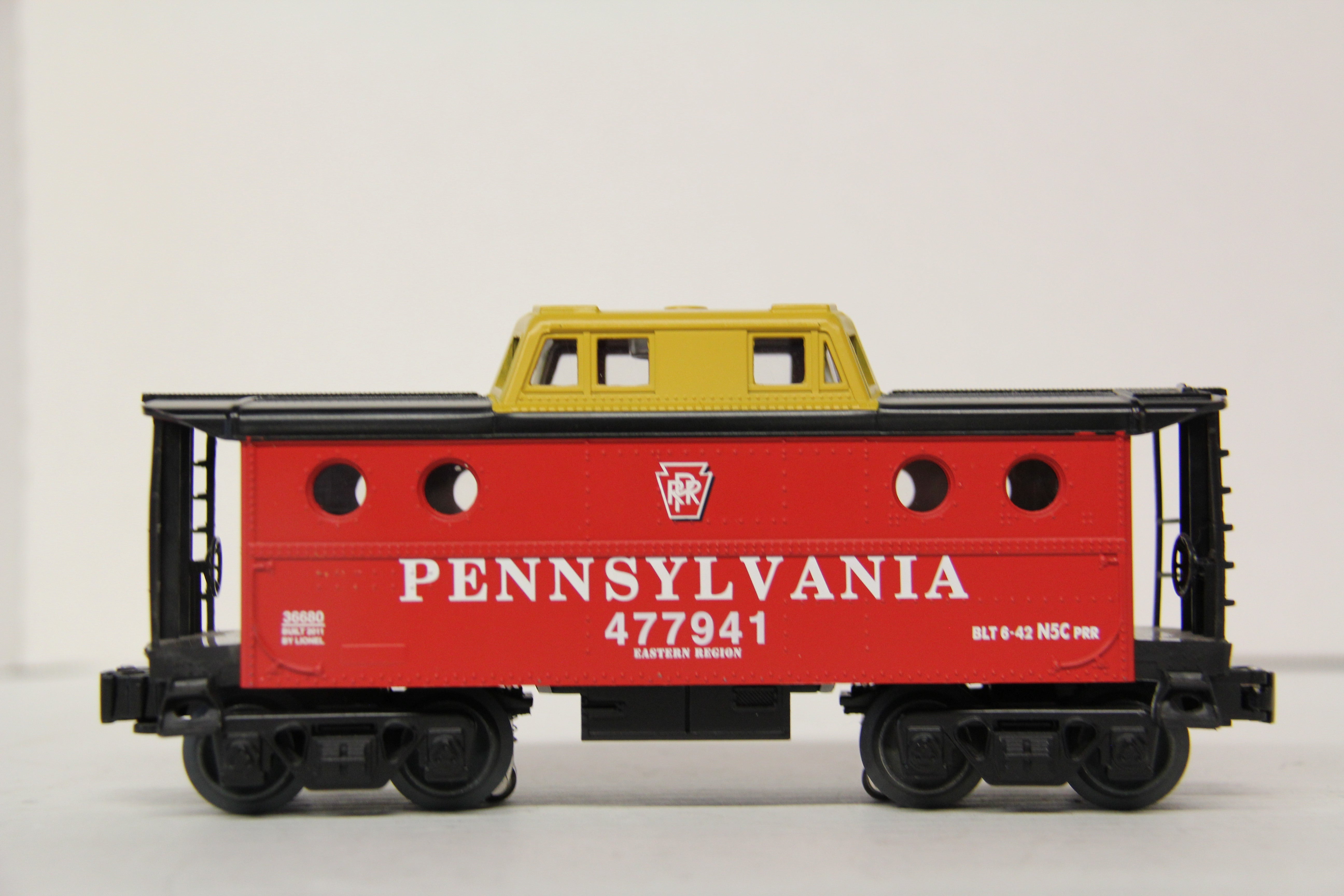 Lionel 6-36680 Pennsylvania Porthole Caboose #477941-Second hand-M6203