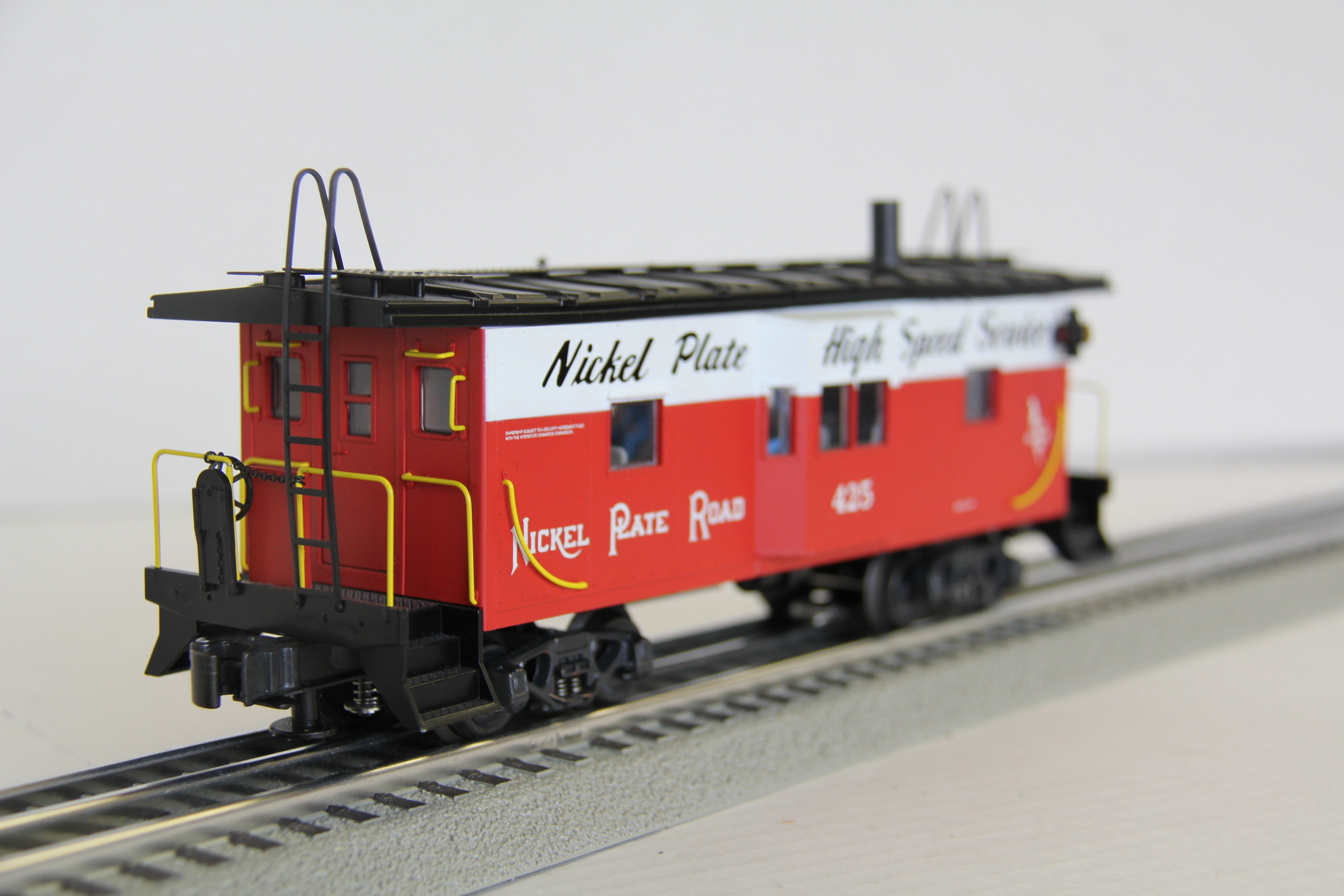 K Line K612-1771 Nickle Plate Road Bay Window Caboose-Second hand-M4082