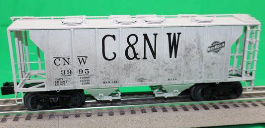 Lionel 2426621 - PS-2 Covered Hopper Car "Chicago & North Western" #3995 (Rusty but Trusty) - MrMuffin'sTrains