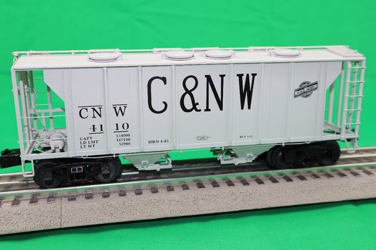 Lionel 2426620 - PS-2 Covered Hopper Car "Chicago & North Western" #4110 - MrMuffin'sTrains