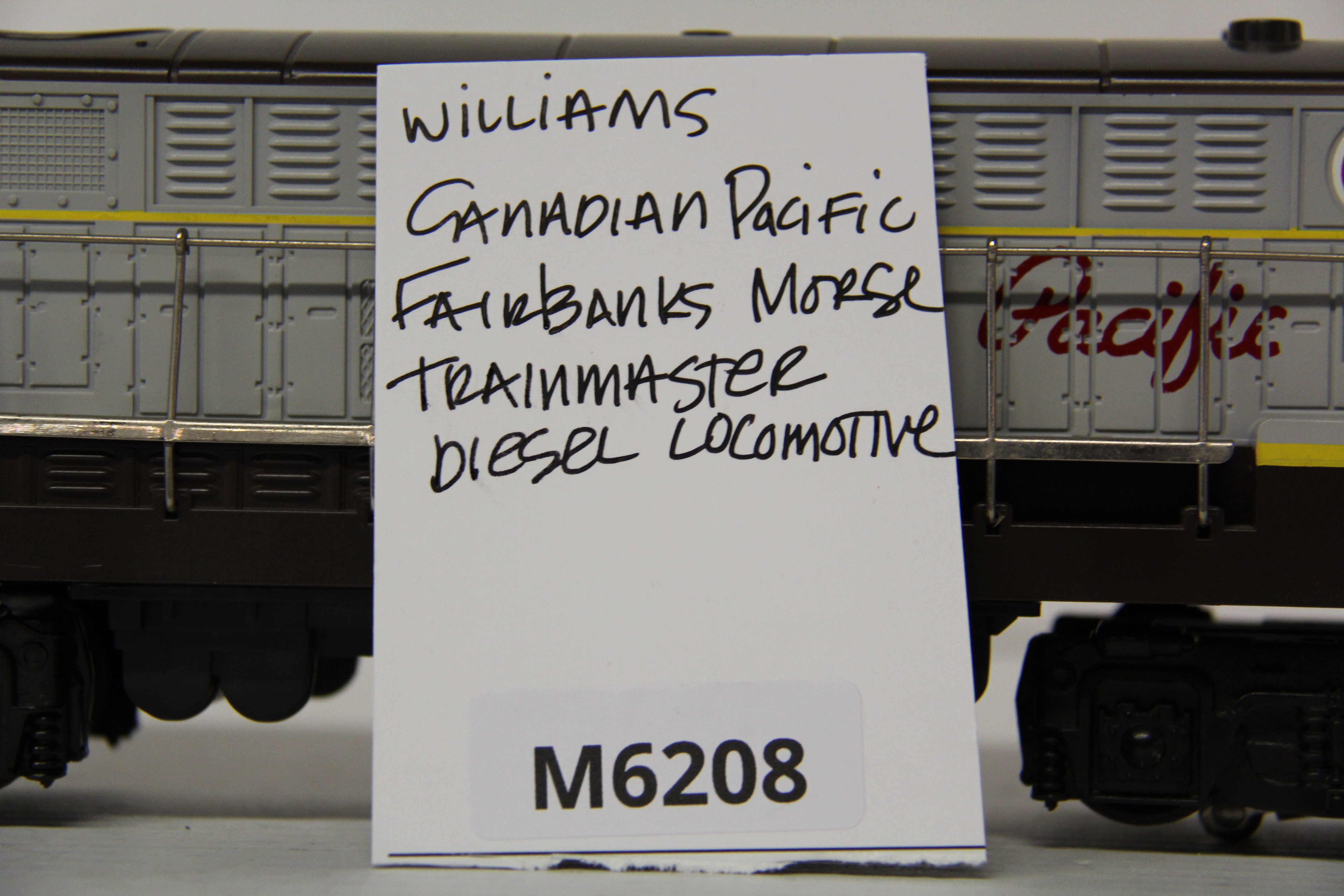 Williams Canadian Pacific Fairbanks Morse Trainmaster Diesel Locomotive-Second hand-M6208