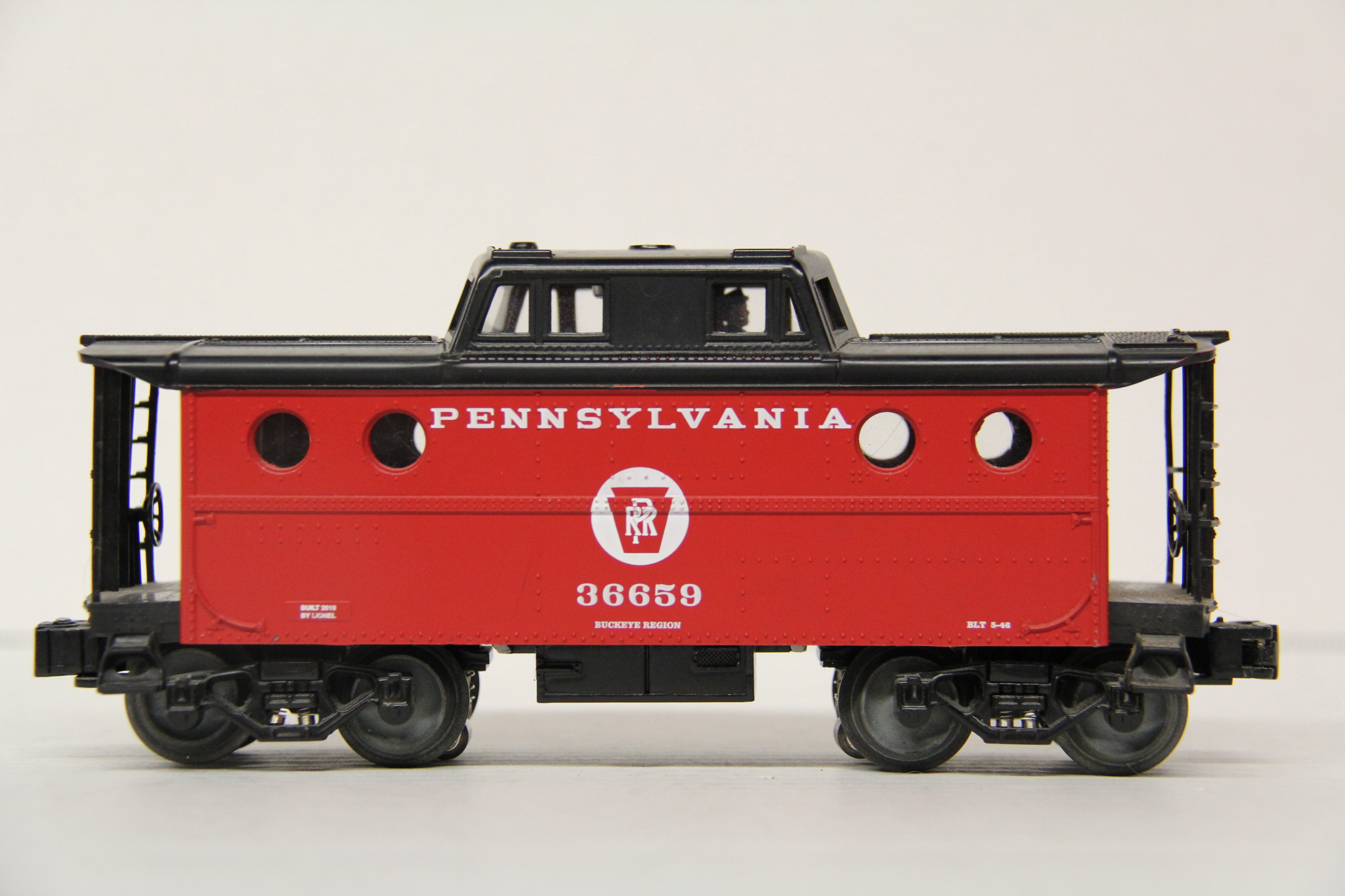 Lionel 6-26659 Pennsylvania Three Rivers Porthole Caboose-Second hand-M6209