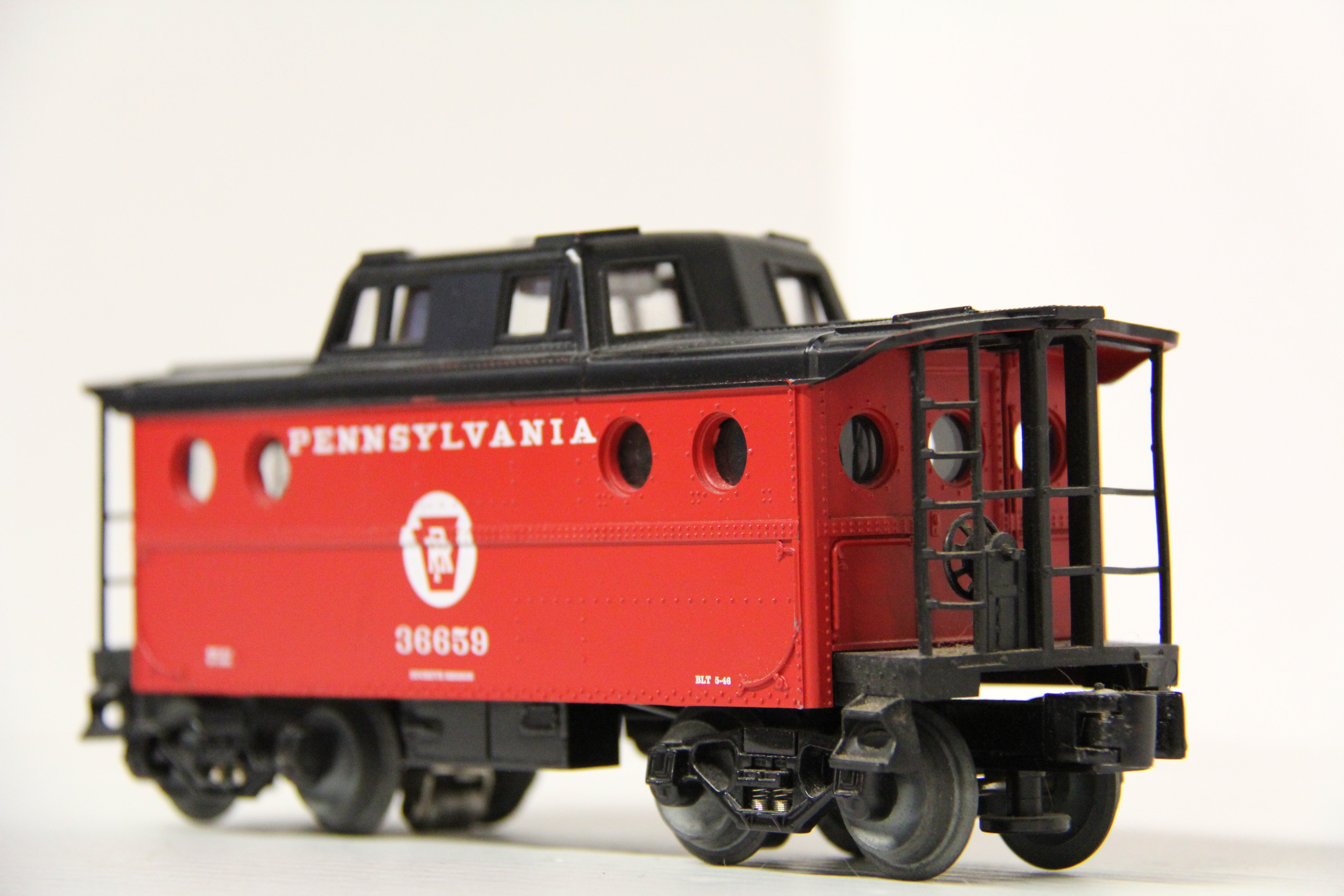 Lionel 6-26659 Pennsylvania Three Rivers Porthole Caboose-Second hand-M6209