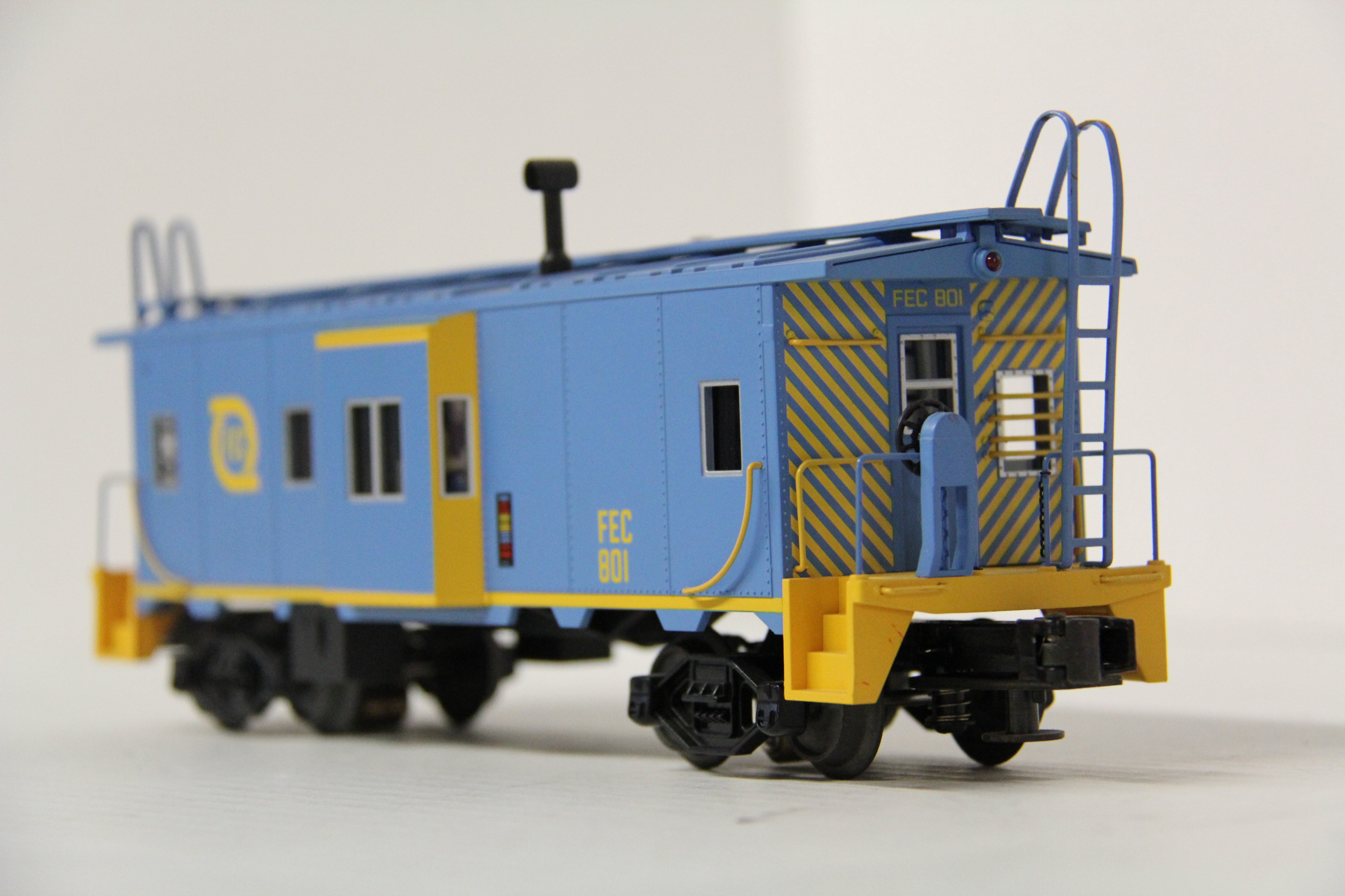 MTH 20-91093 Florida East Coast Bay Window Caboose #801-Second hand-M6210