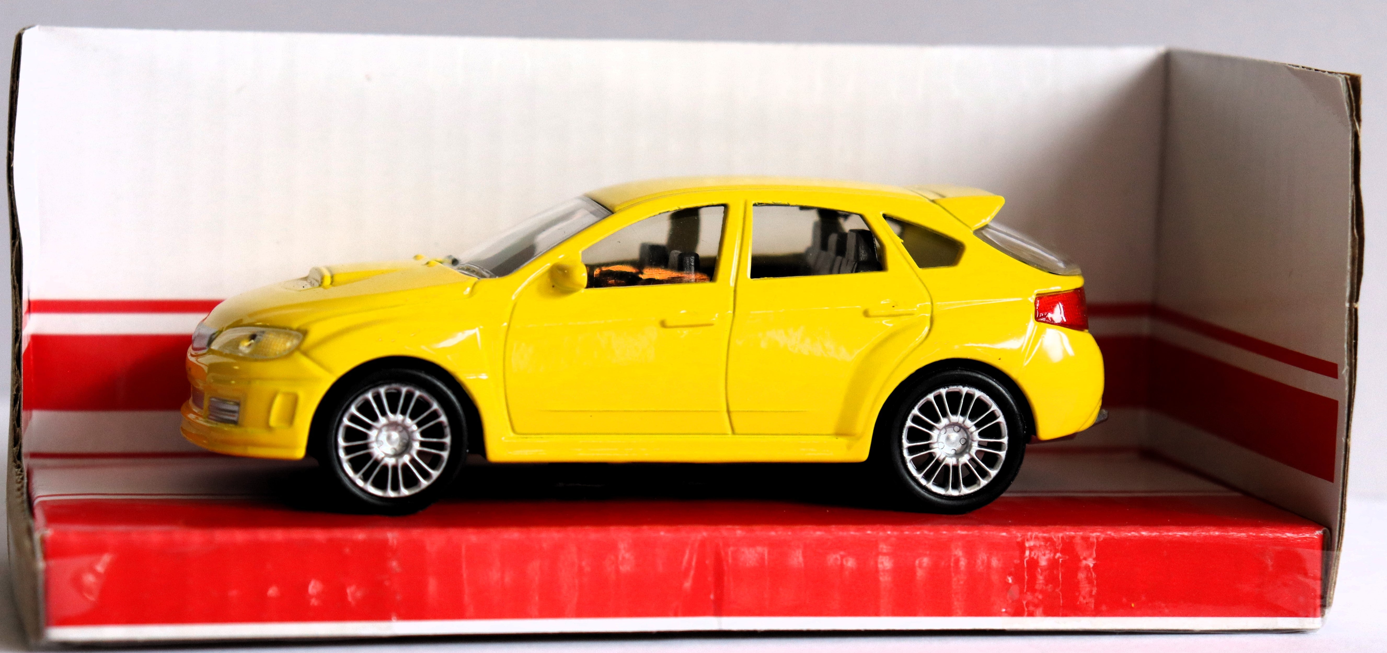 Subaru (Yellow) 1/48 Diecast Car