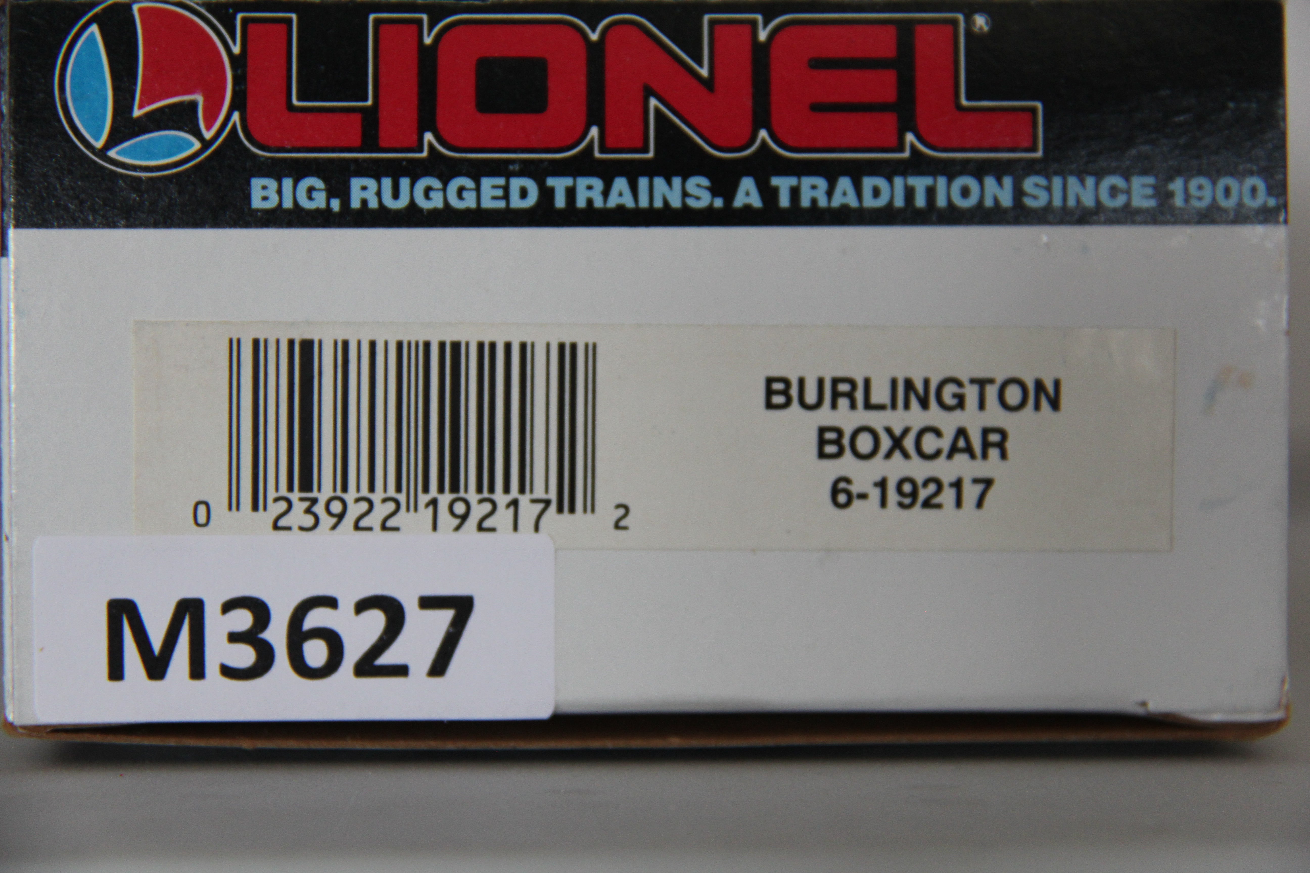 Lionel 6-19217 Burlington Boxcar-Second hand-M3627