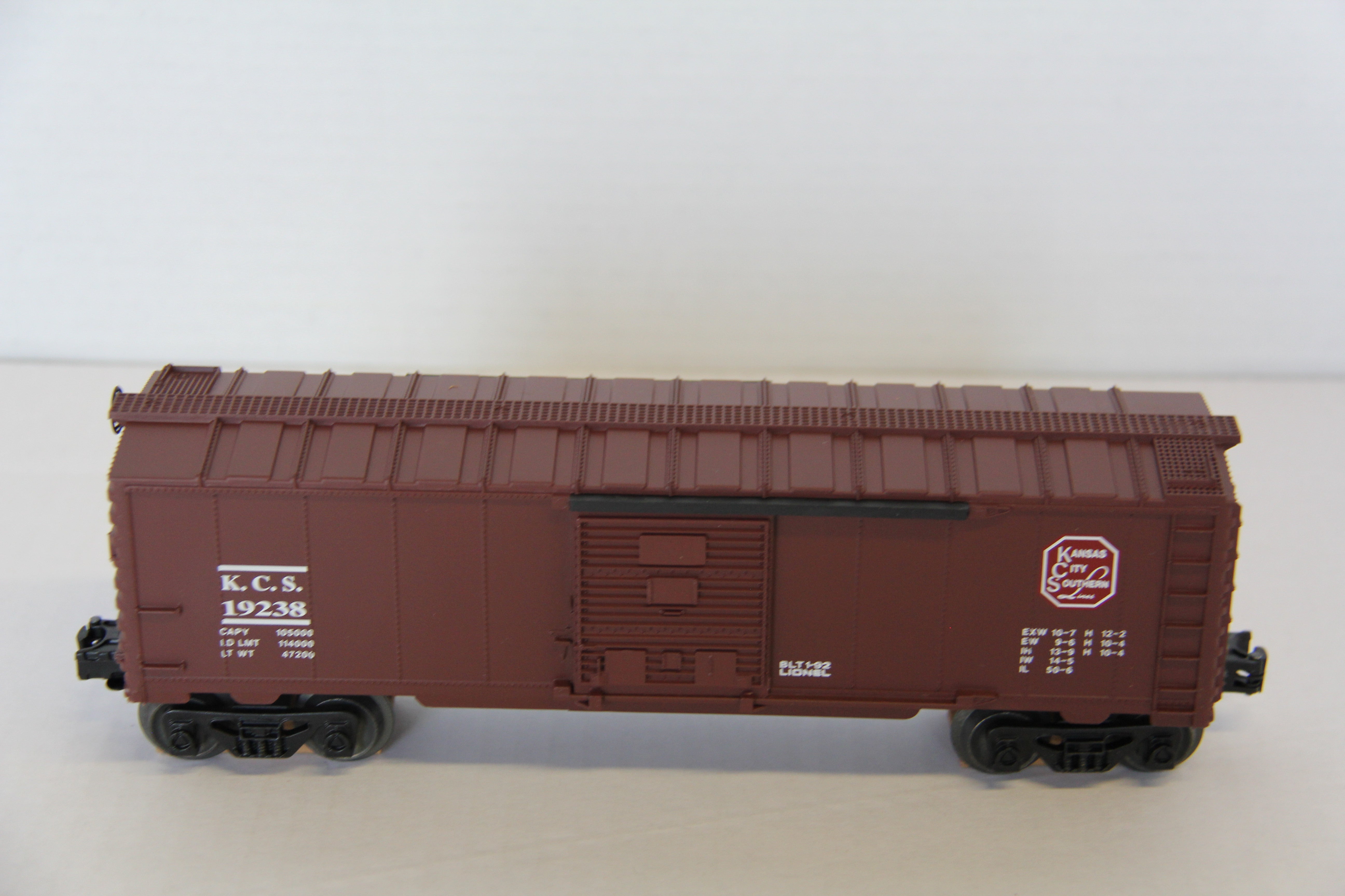 Lionel 6-19238 Kansas City Southern Boxcar-Second hand-M7490