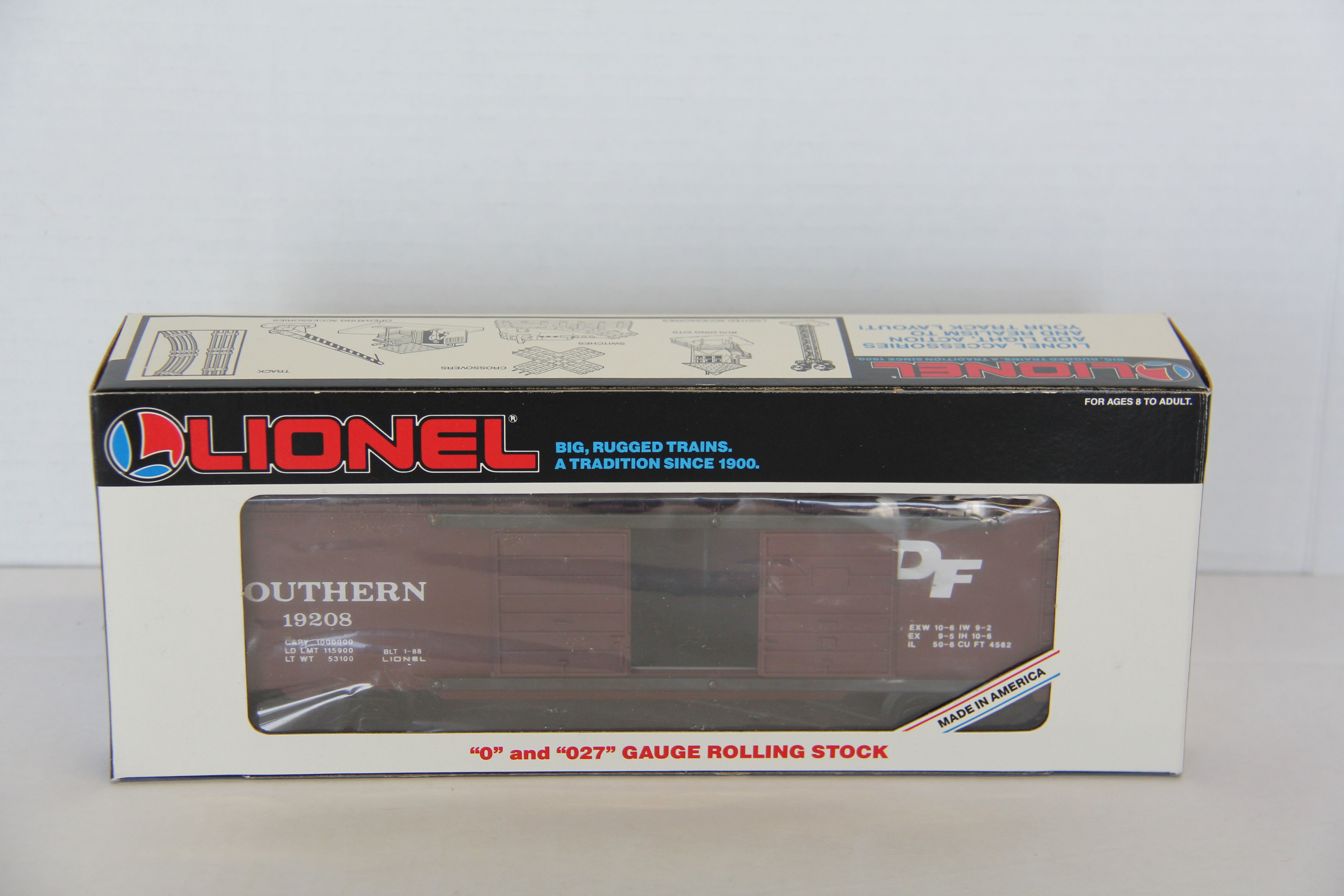 Lionel 6-19208 Southern Double Door Boxcar-Second hand-M7491