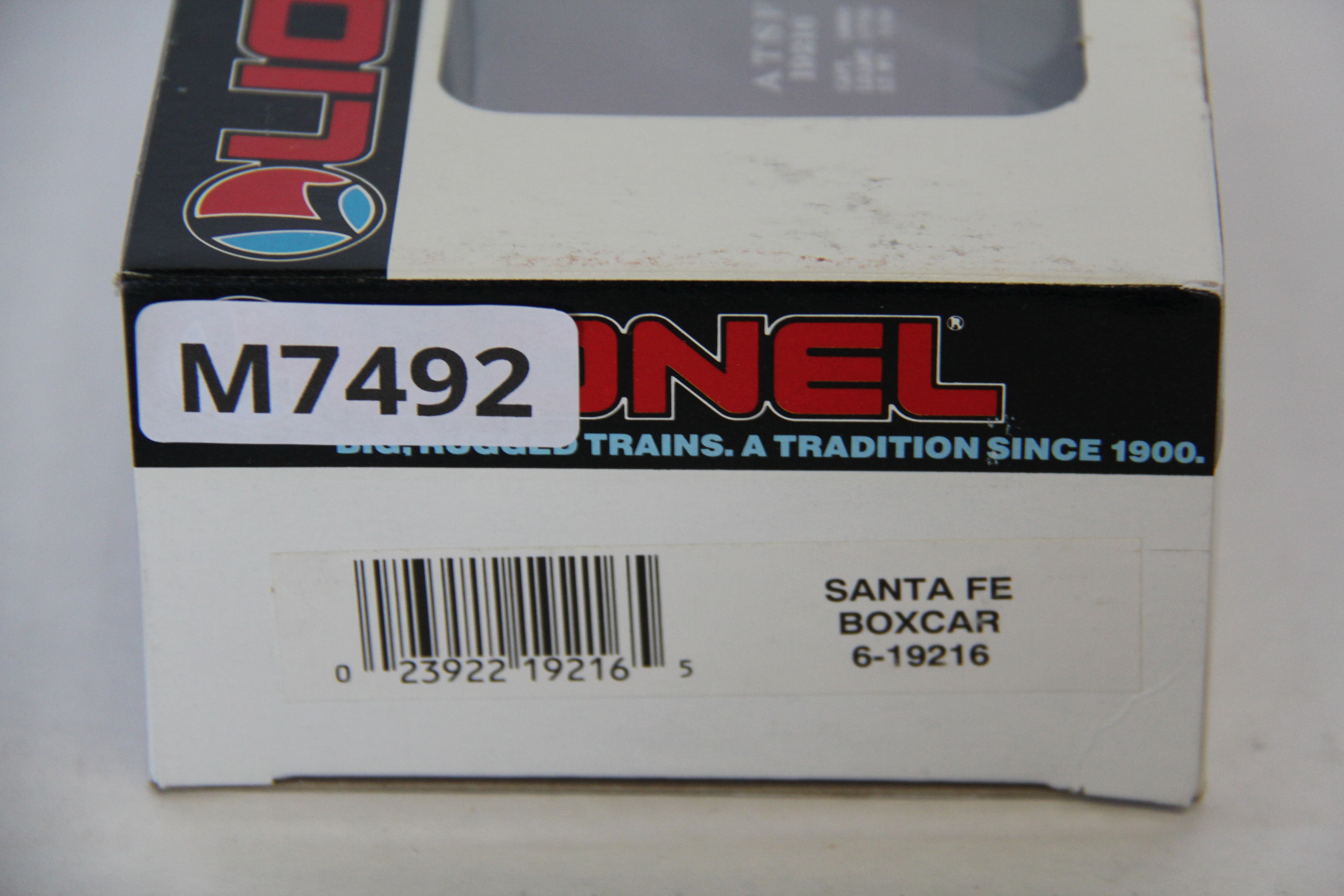 Lionel 6-19216 Santa Fe Boxcar-Second hand-M7492