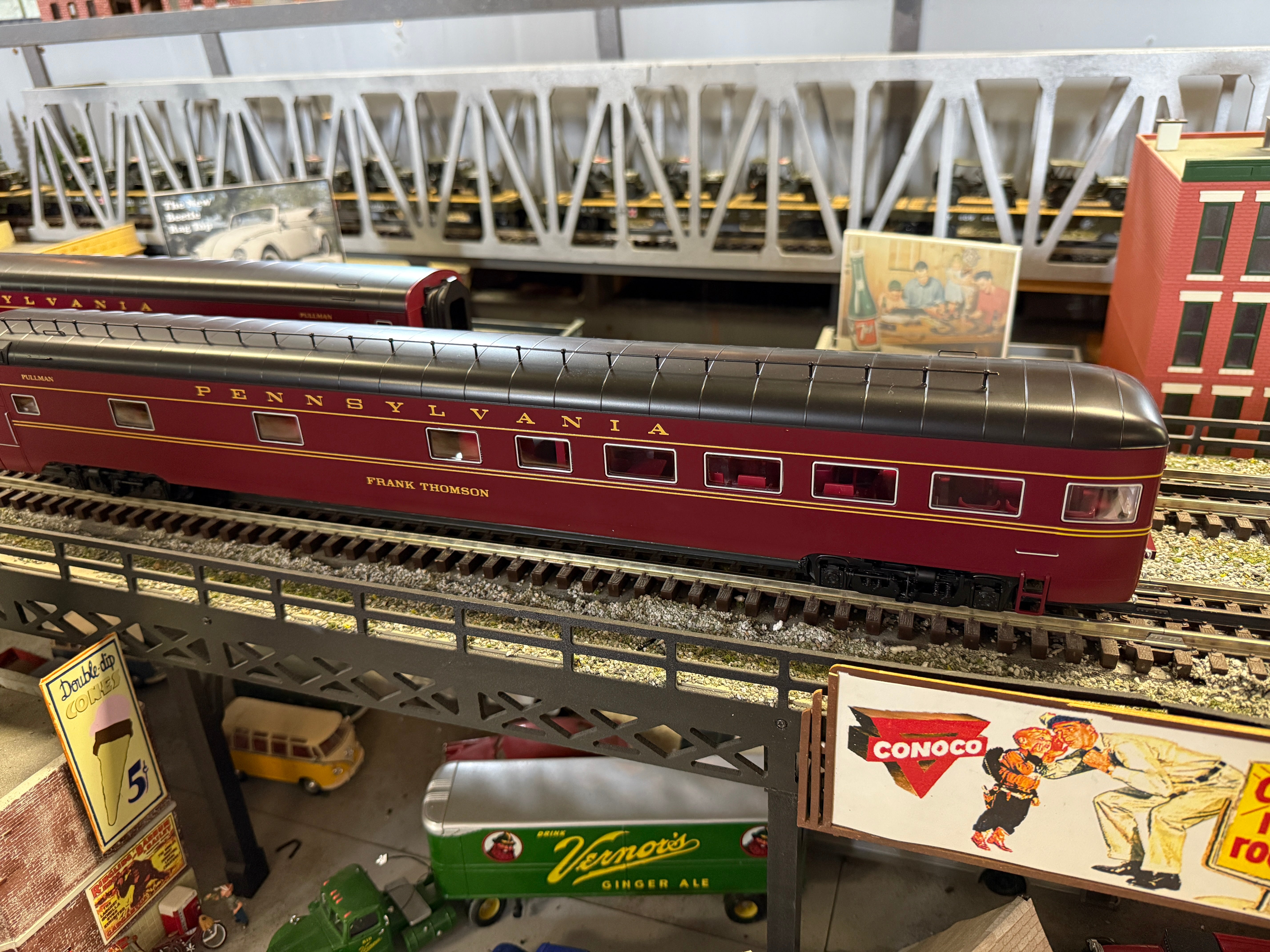 Lionel 2527050 - 21" Passenger Car Set "Pennsylvania" Spirit of St Louis (4-Car)