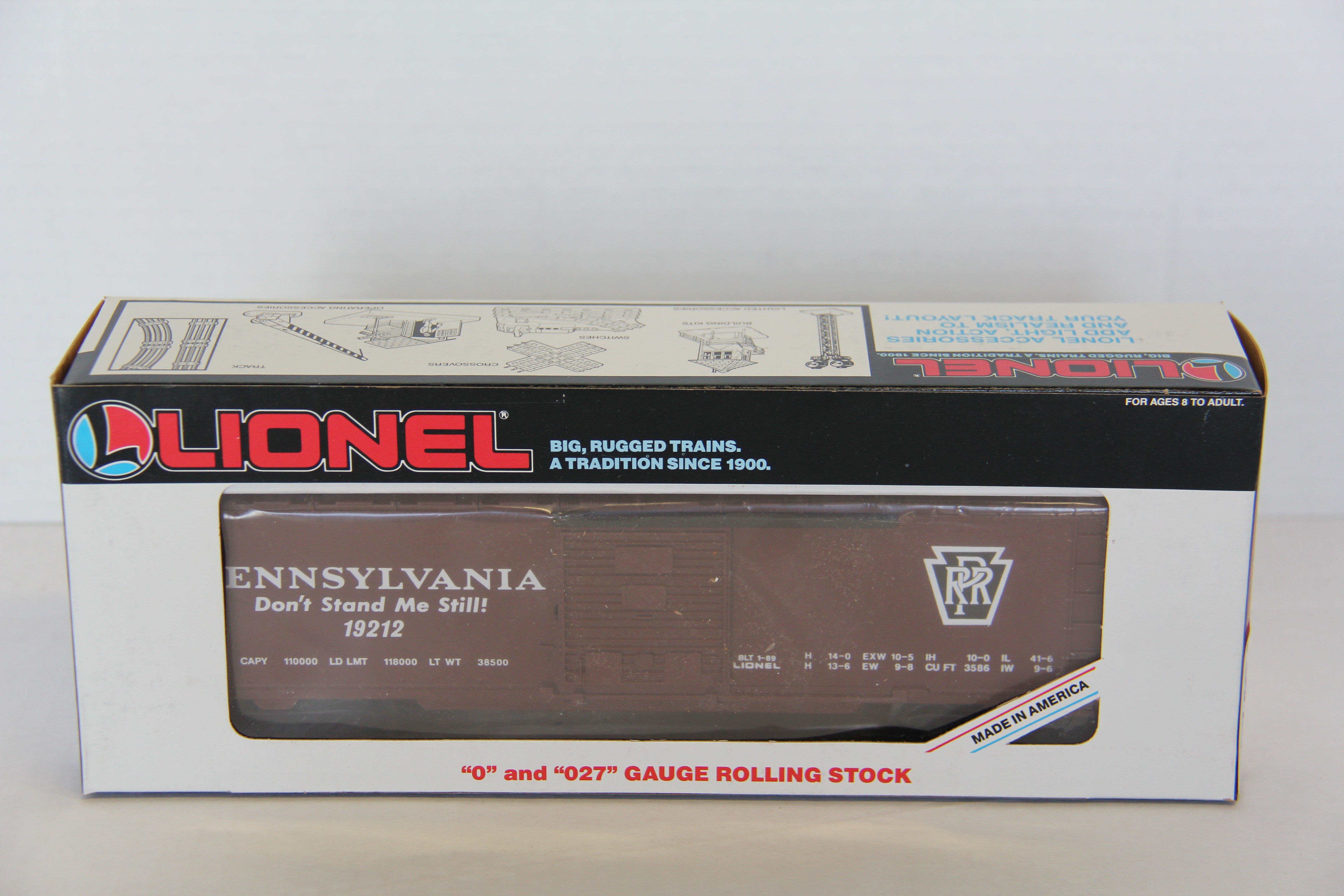 Lionel 6-19212 Pennsylvania Boxcar-Second hand-M7495