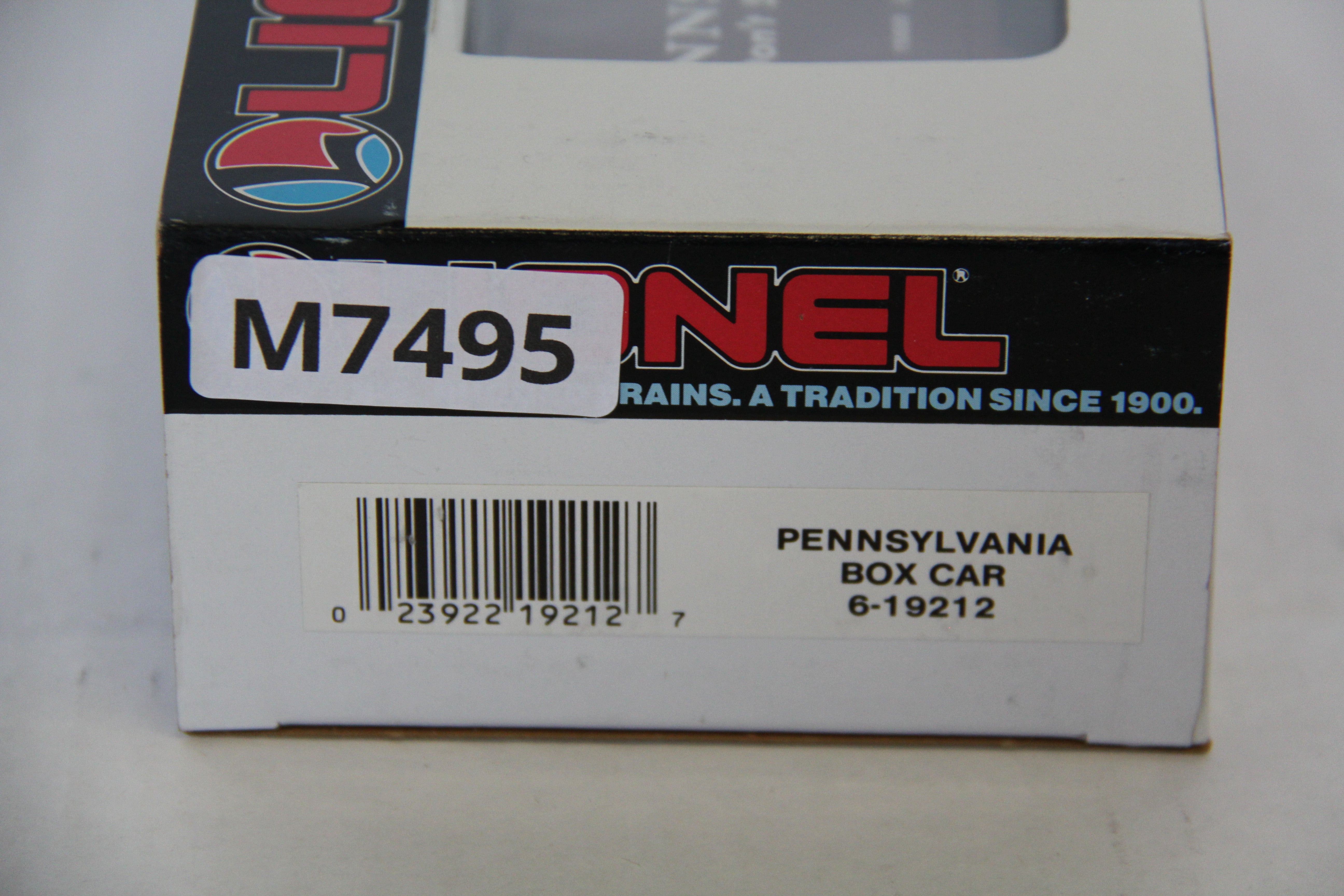 Lionel 6-19212 Pennsylvania Boxcar-Second hand-M7495