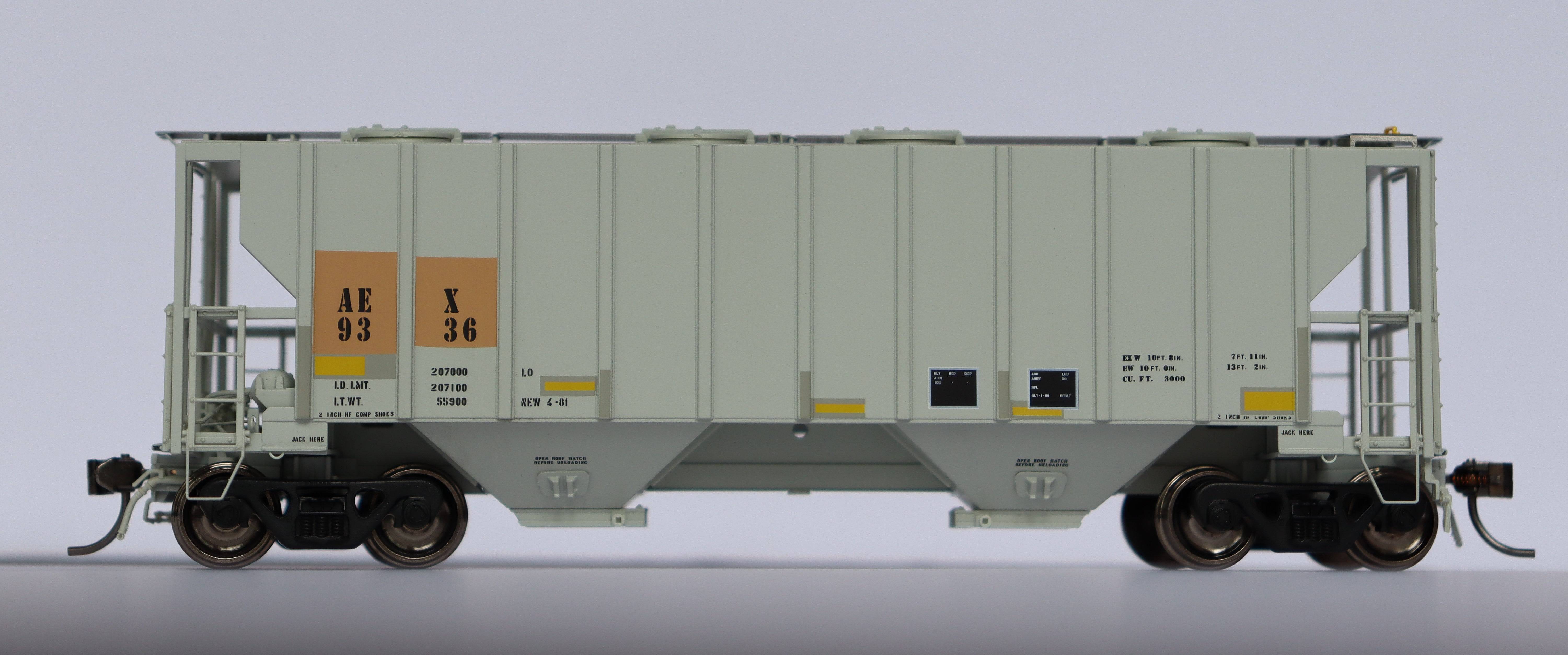 Atlas HO 20007112 - Portec 3000 Covered Hopper "The Andersons Inc" #9336 [AEX]