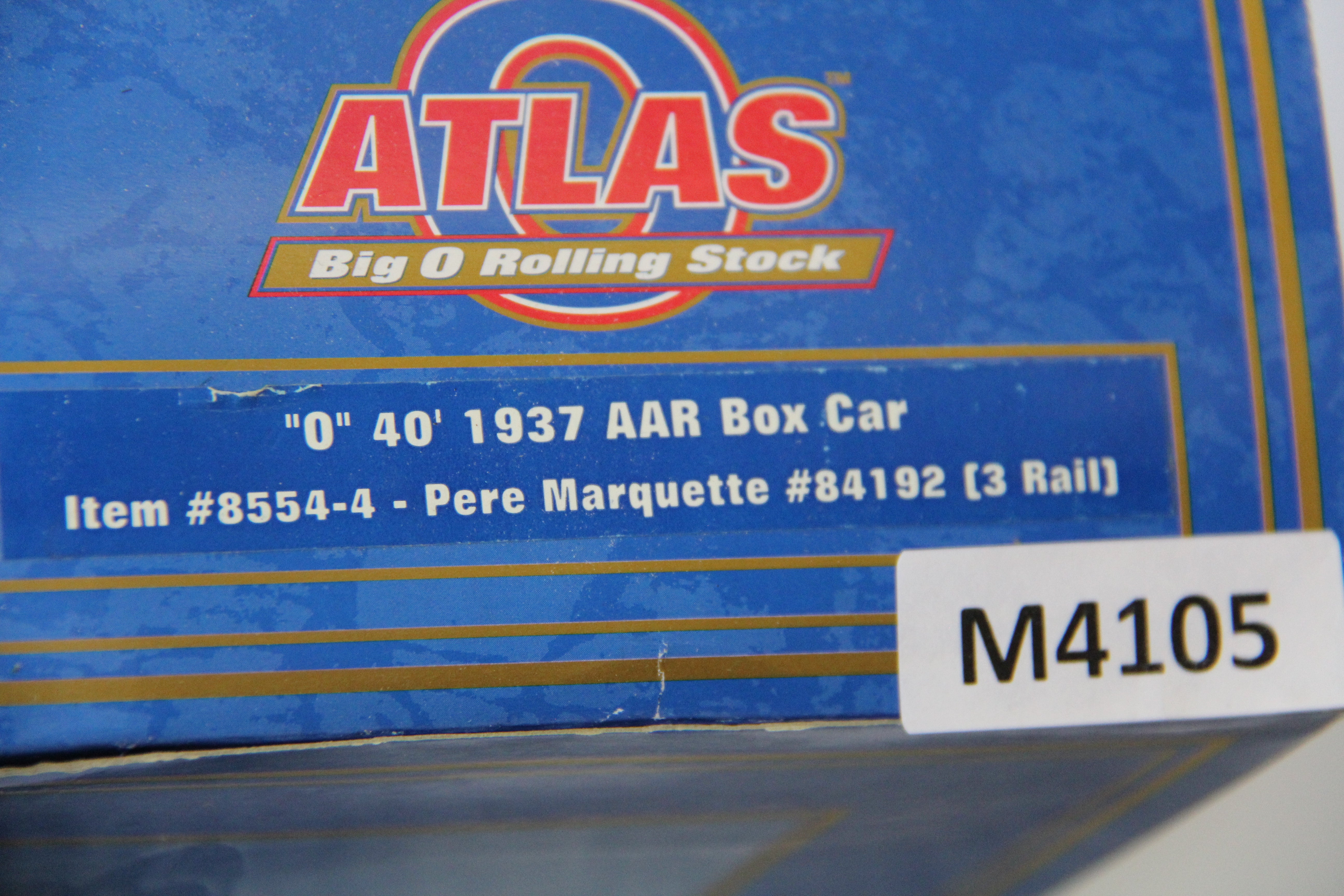 Atlas #8554-4 Pere Marquette 40' 1937 AAR Box Car-Second hand-M4105