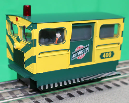 Lionel 2435150 - TMCC Speeder "Chicago & North Western" #400 - MrMuffin'sTrains