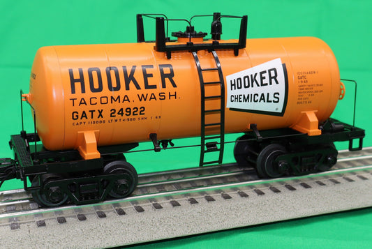 Atlas O 3001631 - Premier - 8000 Gallon Tank Car "Hooker Chemicals" (GATX) - MrMuffin'sTrains