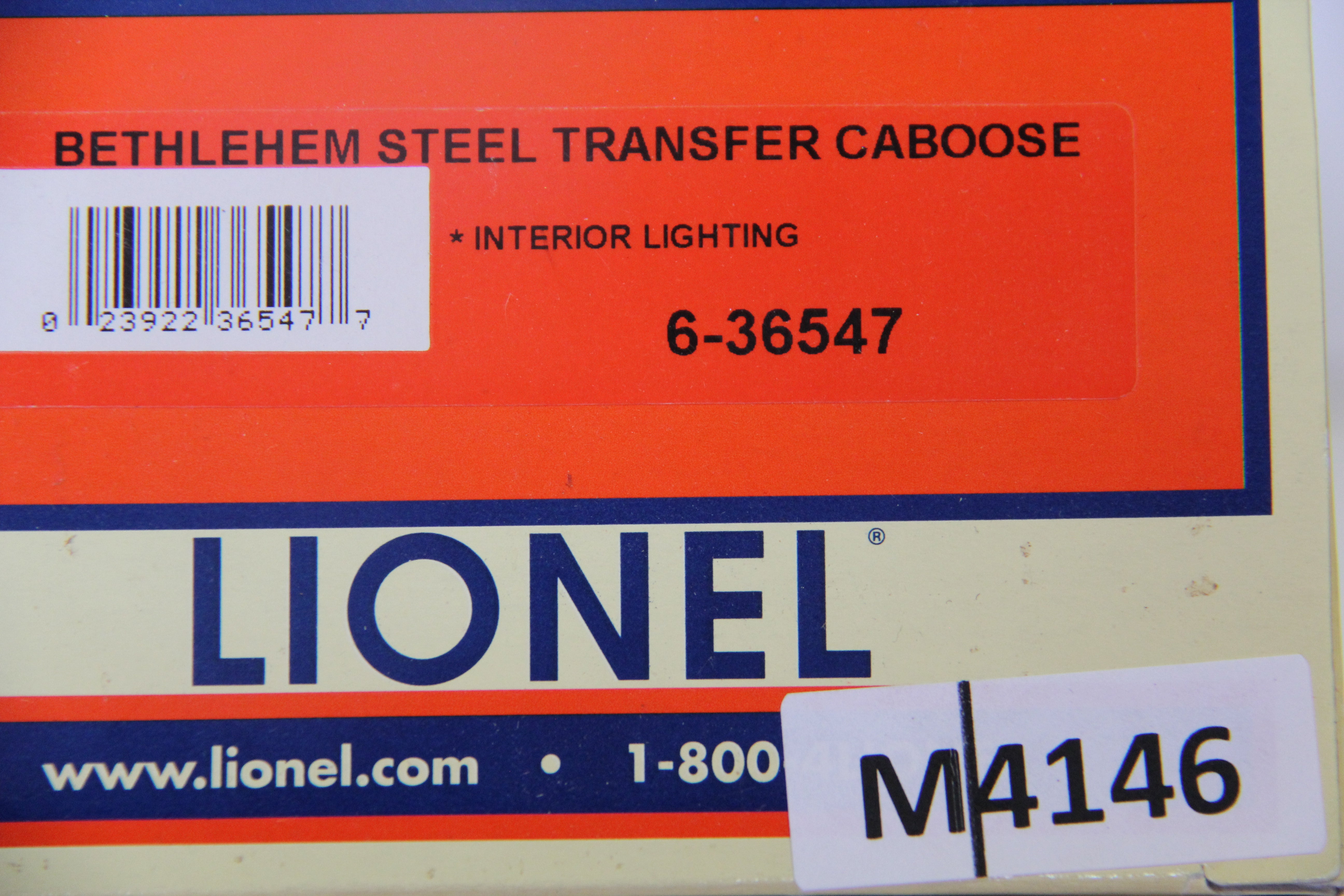 Lionel 6-36547 Bethlehem Steel Transfer Caboose-Second hand-M4146