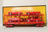 Rail King 30-76877 Southern Pacific Auto Carrier Flat Car w/ (4) 1955 Ford Thunderbirds-Second hand-M6242