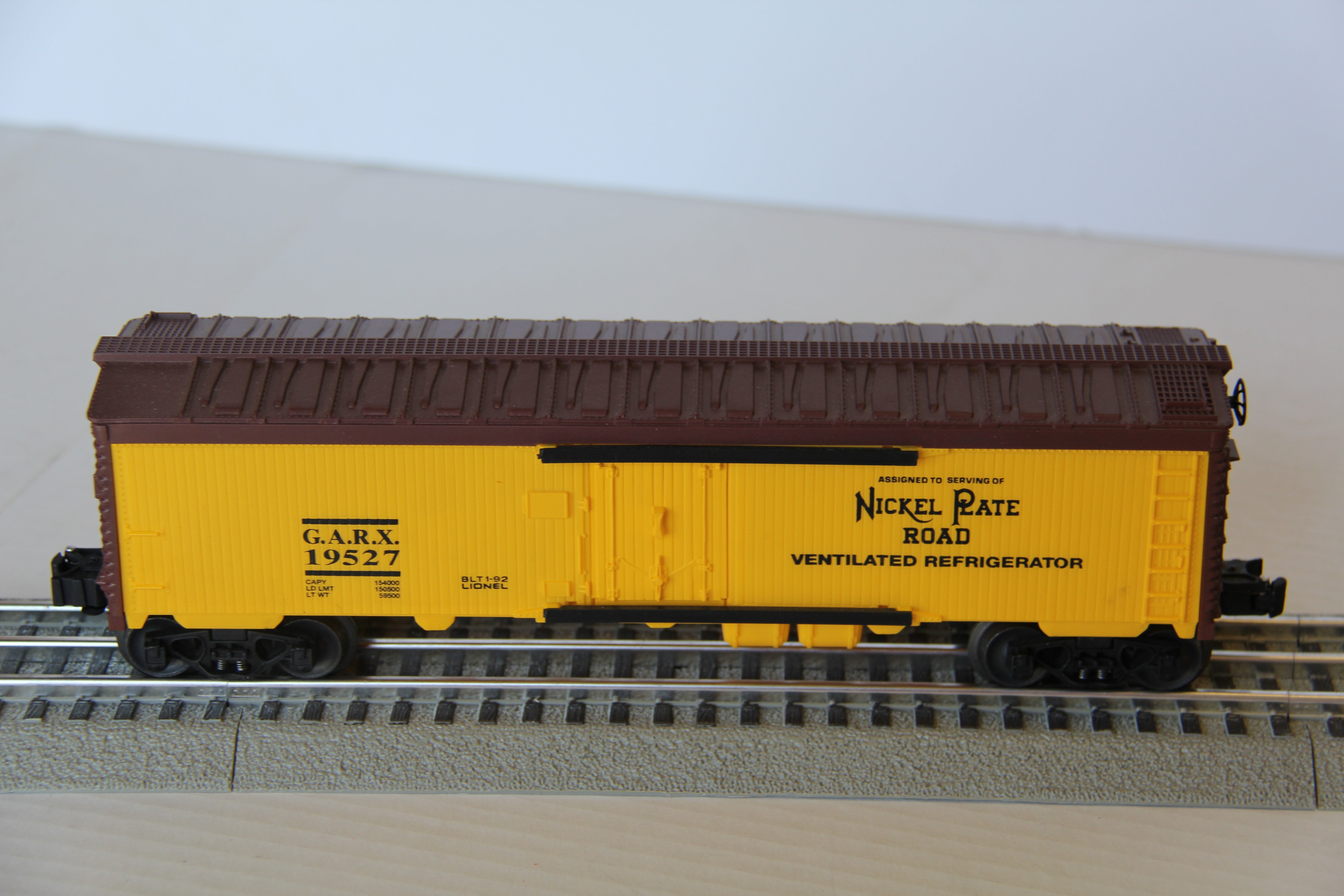 Lionel 6-19527 Nickel Plate Road Reefer-Second hand-M4144