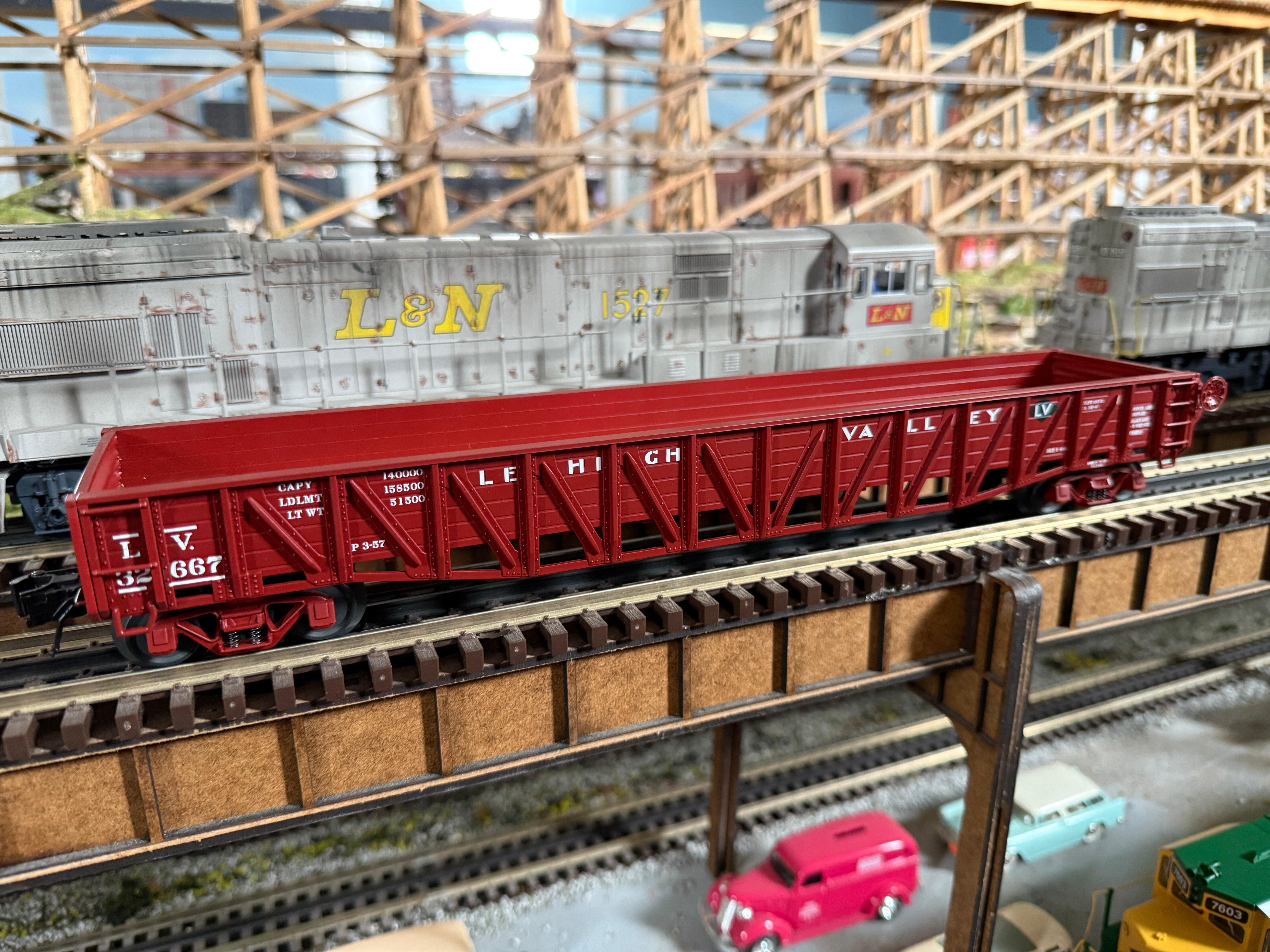 Atlas O 2002806 - Trainman - 52'6” War Emergency Gondola 