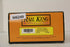 Rail King 30-7628 MTH Auto Transport Flat Car w. Ertl 1952 Cadillac & 1949 Ford Coupe-Second hand-M6249