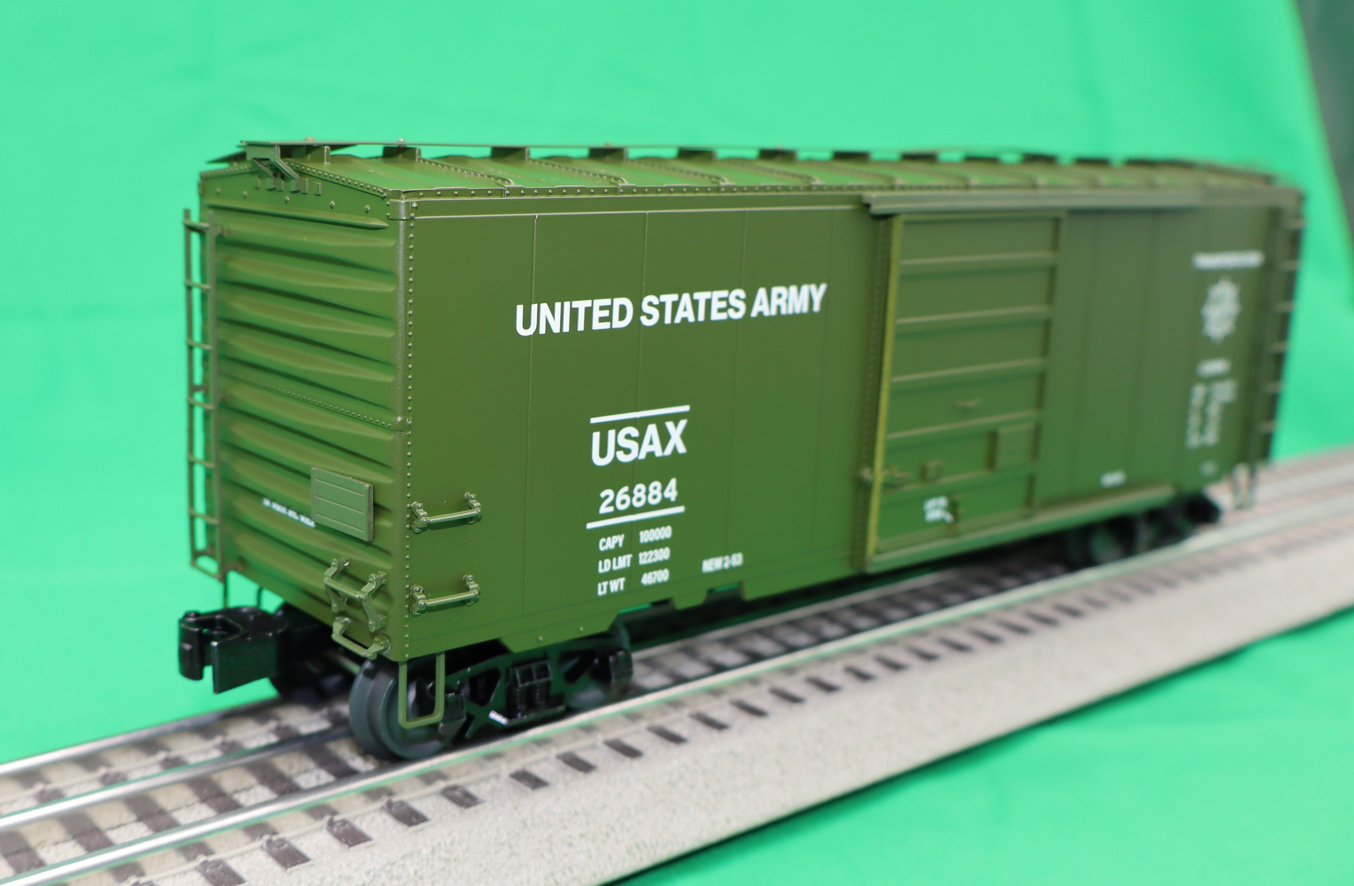 Lionel 2426100 - PatriotSounds PS-1 Boxcar "U.S. Army" #26884