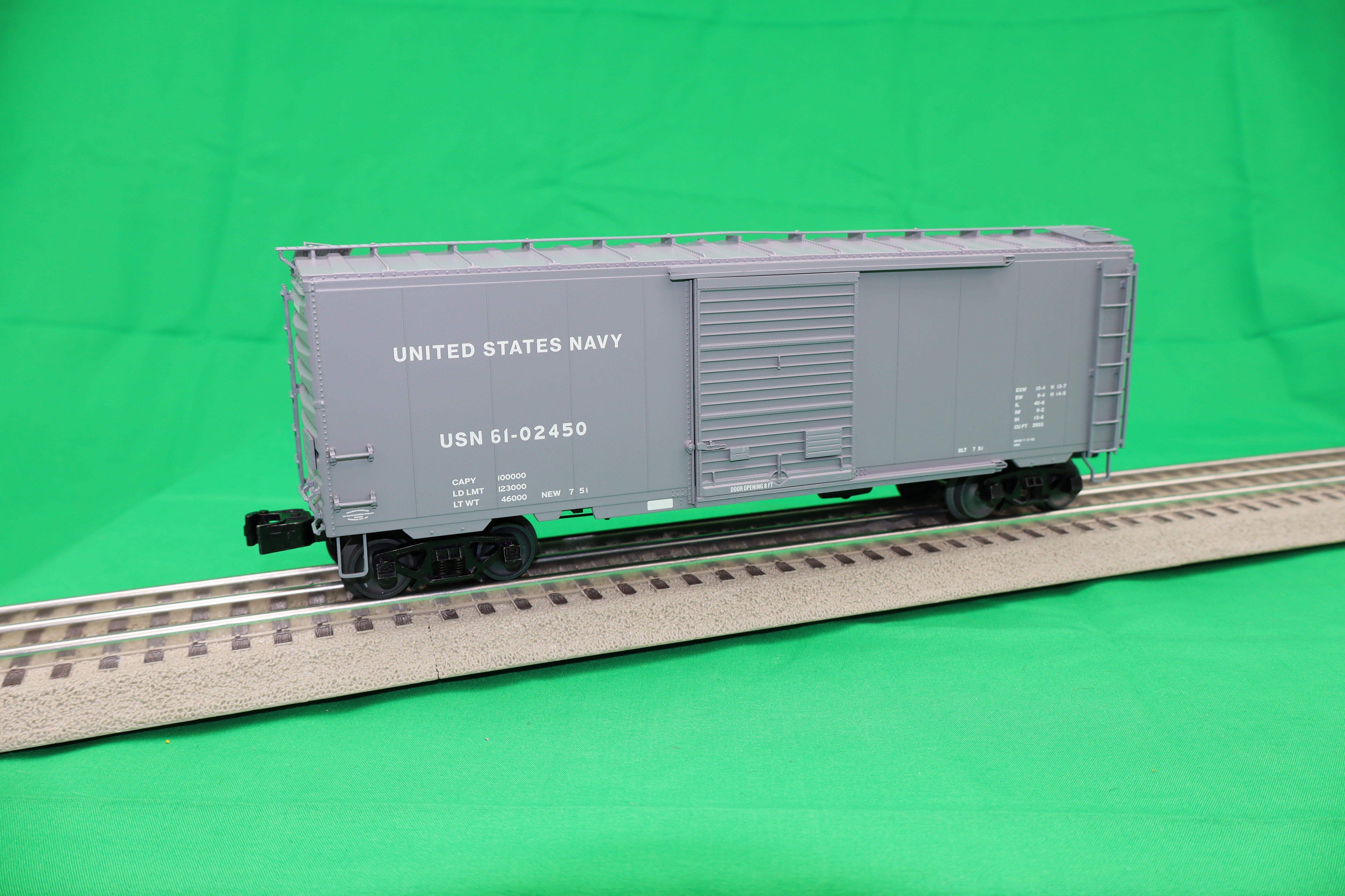 Lionel 2426110 - PatriotSounds PS-1 Boxcar "U.S. Navy" #61-02450