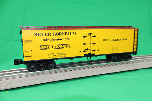 Lionel 2442222 - Woodside Reefer Car "Meyer Kornblum" #244 - MrMuffin'sTrains