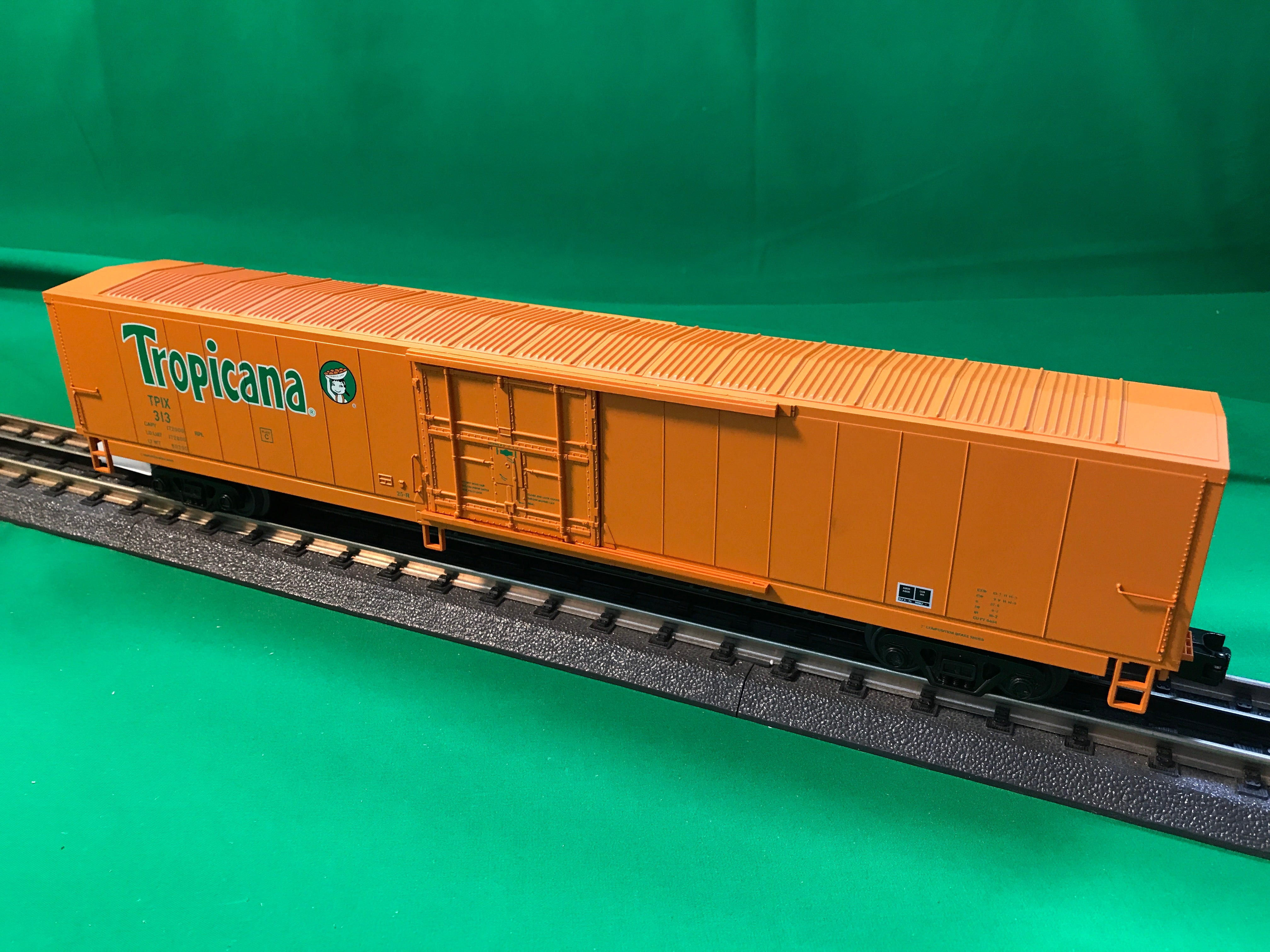 MTH 20-94433 Tropicana (Logo-Orange) 60' Reefer Car-2 Car Set-Second hand-M5467