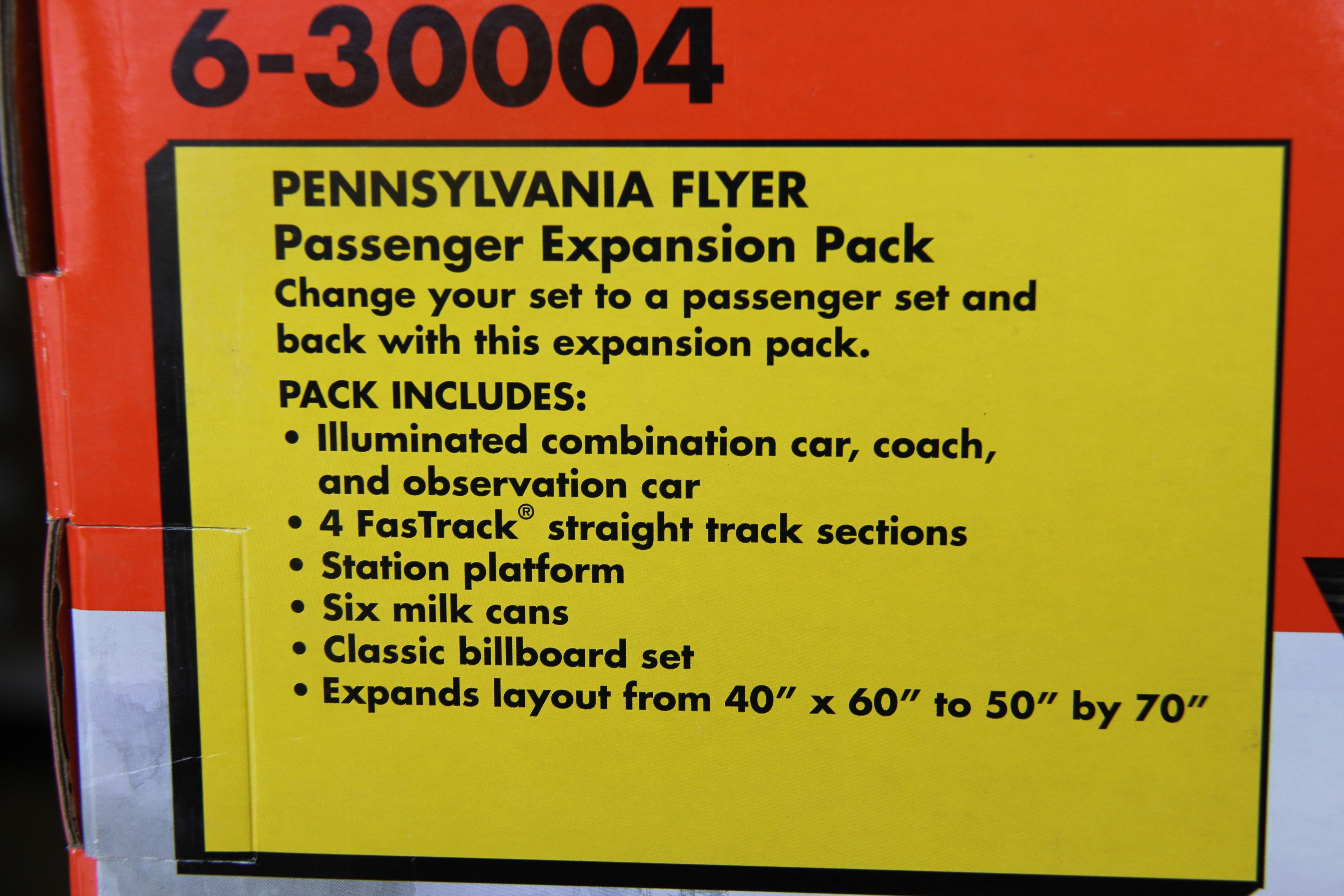 Lionel 6-30018 Pennsylvania Flyer Ready to Run Set-Second hand-M4189