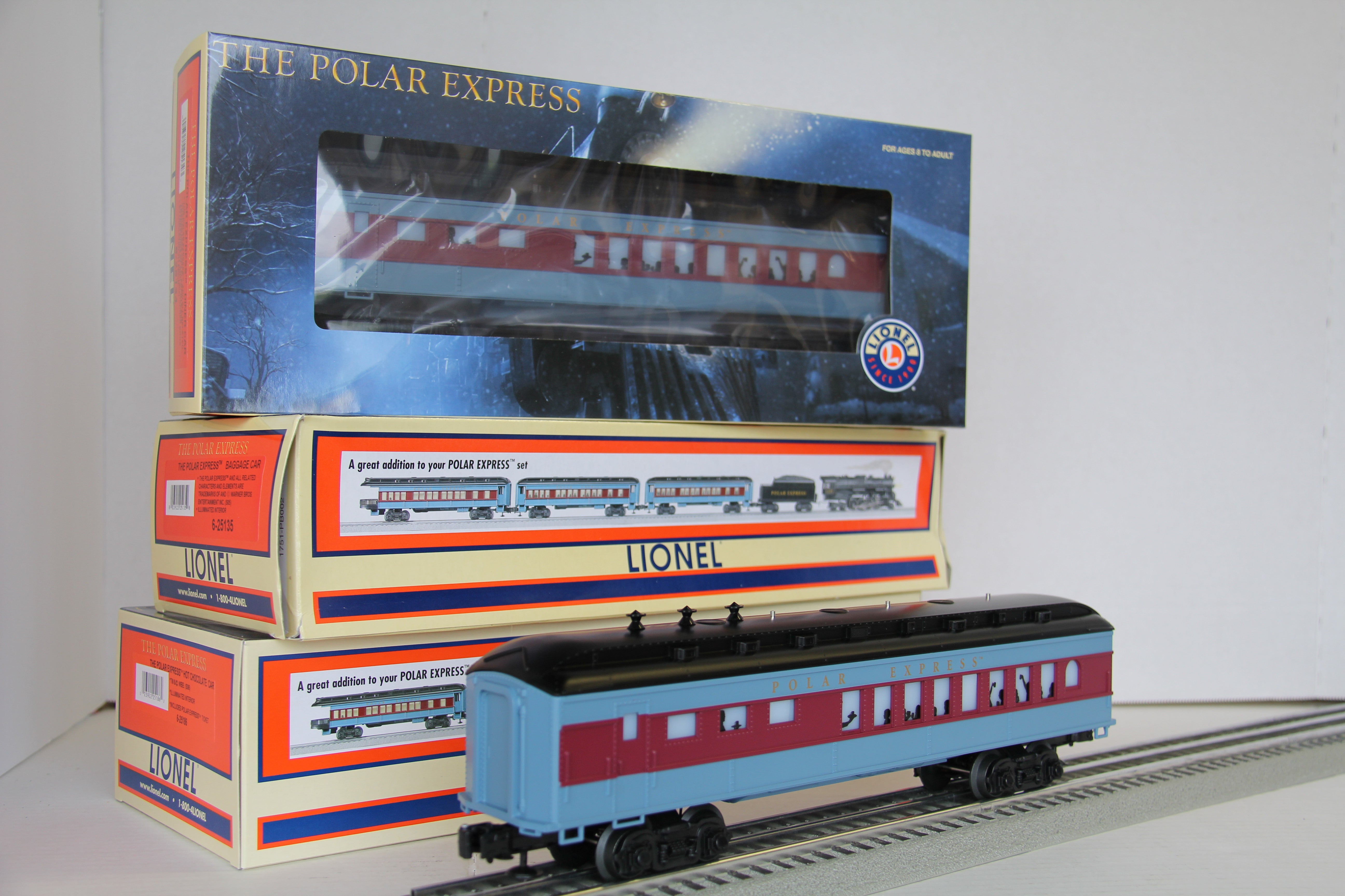 Lionel 6-25134 The Polar Express 4 Car set -Second hand-M4192