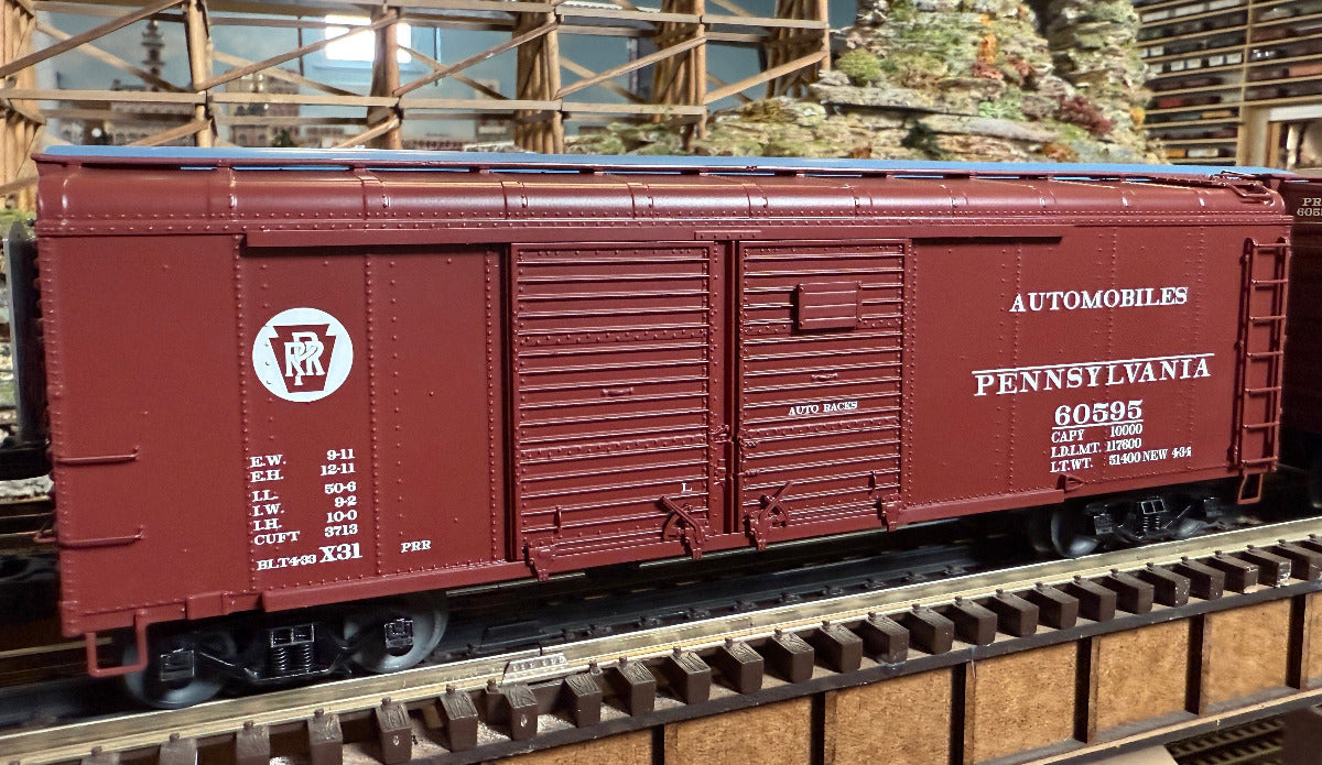 Lionel 2526122 - X31 Boxcar "Pennsylvania" #60595 (Auto/Circle Keystone)