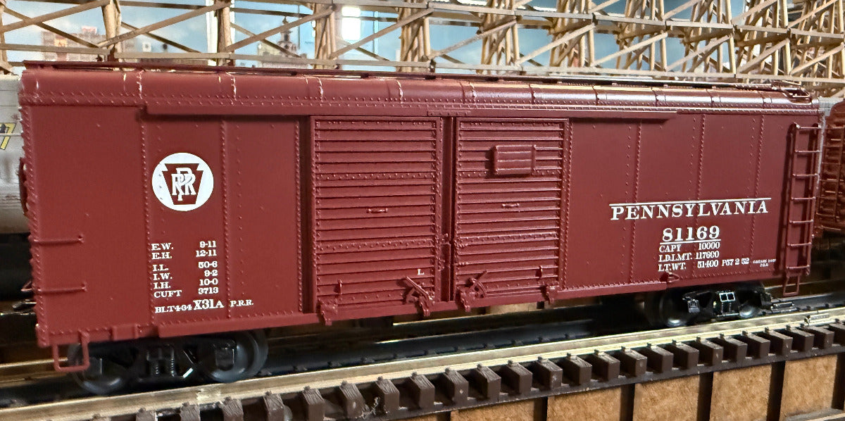 Lionel 2526112 - X31 Boxcar "Pennsylvania" #81169 (Circle Keystone)